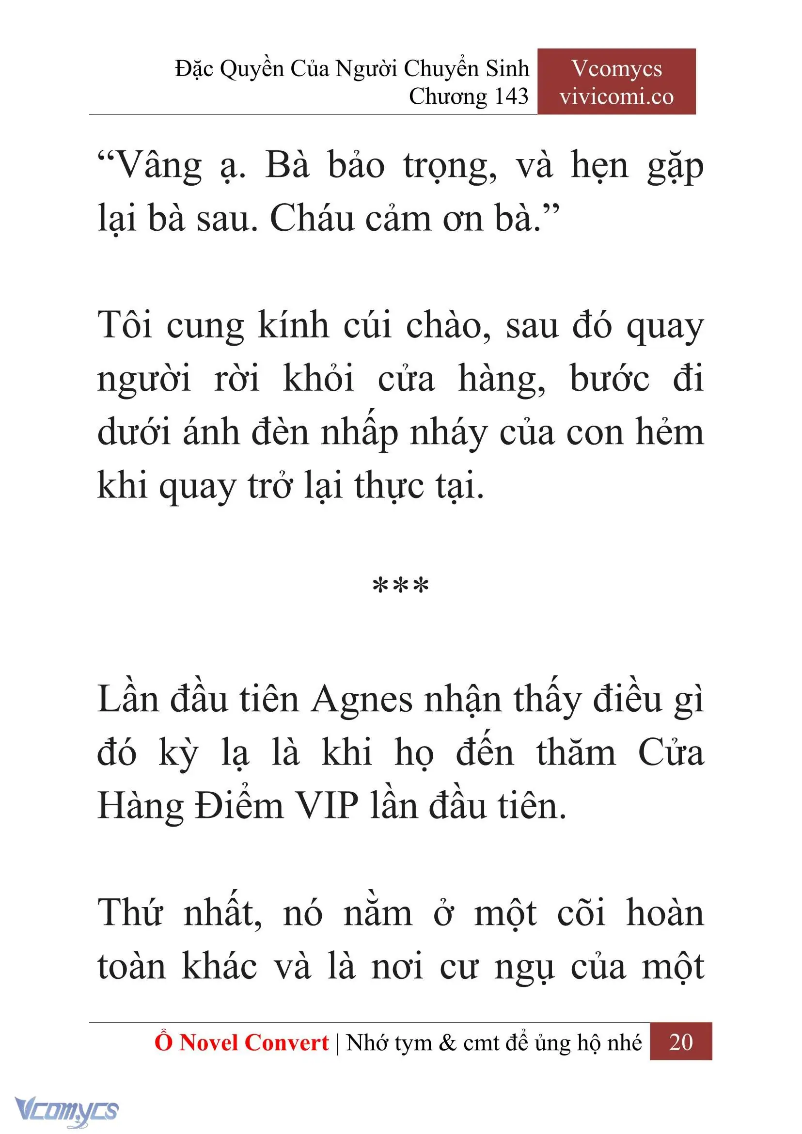 [Novel] Đặc Quyền Của Người Chuyển Sinh Chapter 143 - Trang 23