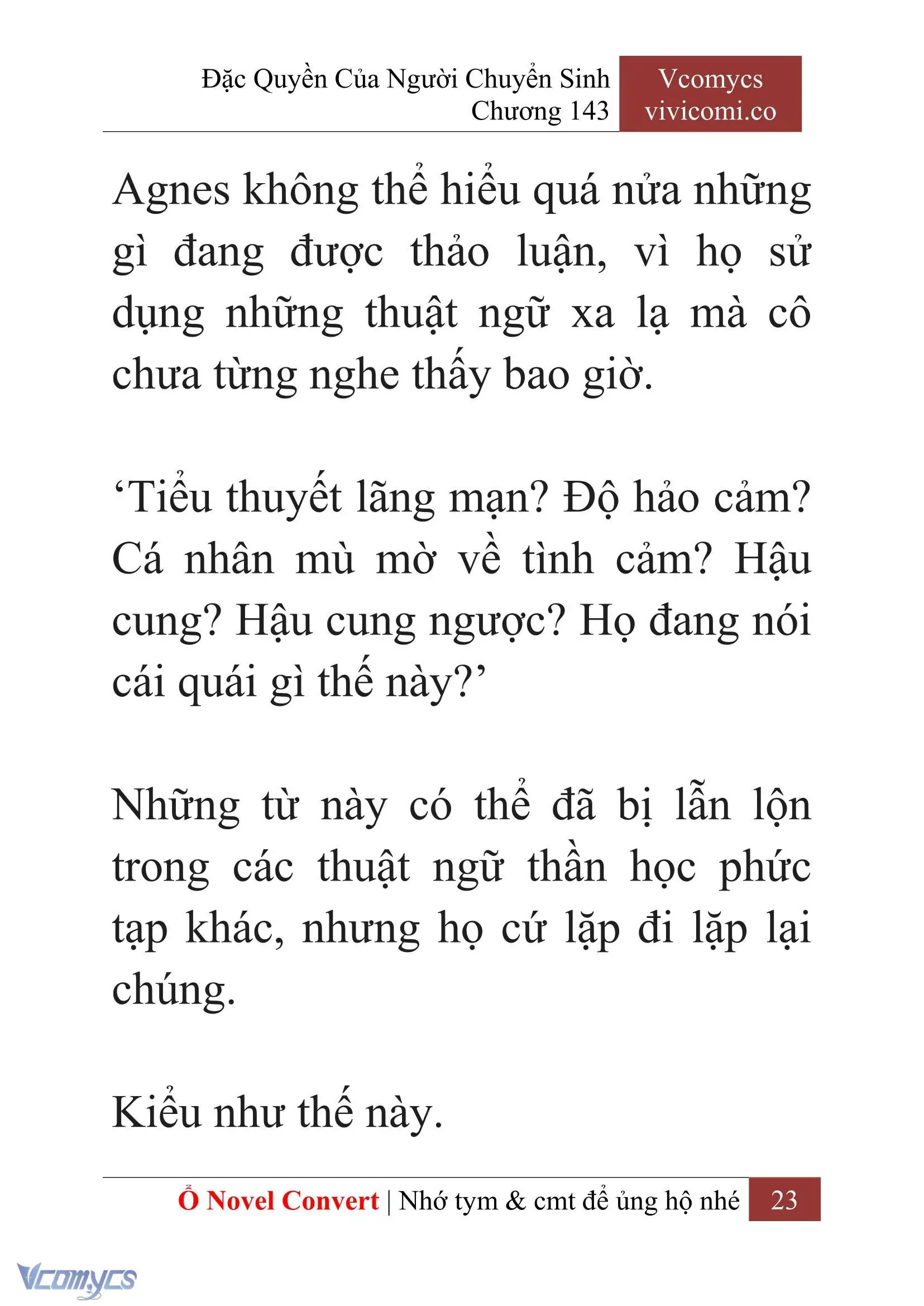 [Novel] Đặc Quyền Của Người Chuyển Sinh Chapter 143 - Trang 26