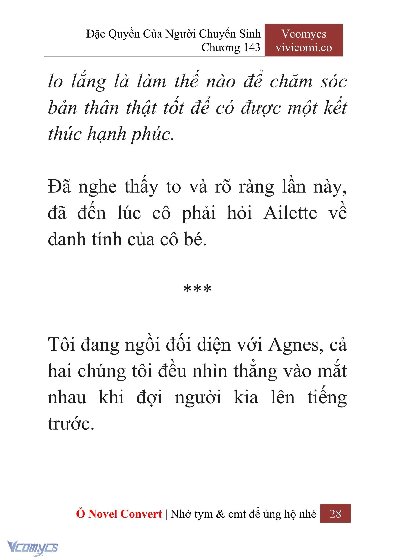[Novel] Đặc Quyền Của Người Chuyển Sinh Chapter 143 - Trang 31