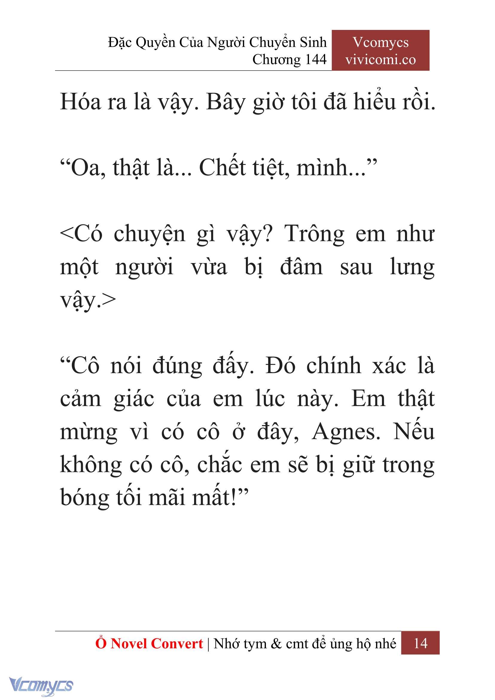 [Novel] Đặc Quyền Của Người Chuyển Sinh Chapter 144 - Trang 17