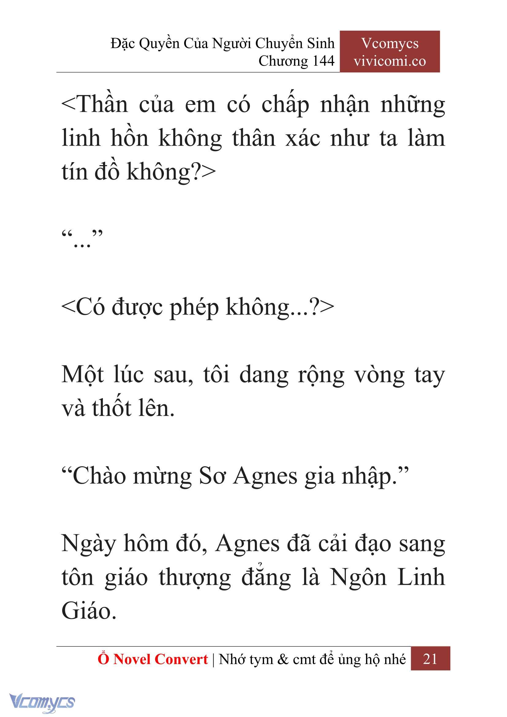 [Novel] Đặc Quyền Của Người Chuyển Sinh Chapter 144 - Trang 24