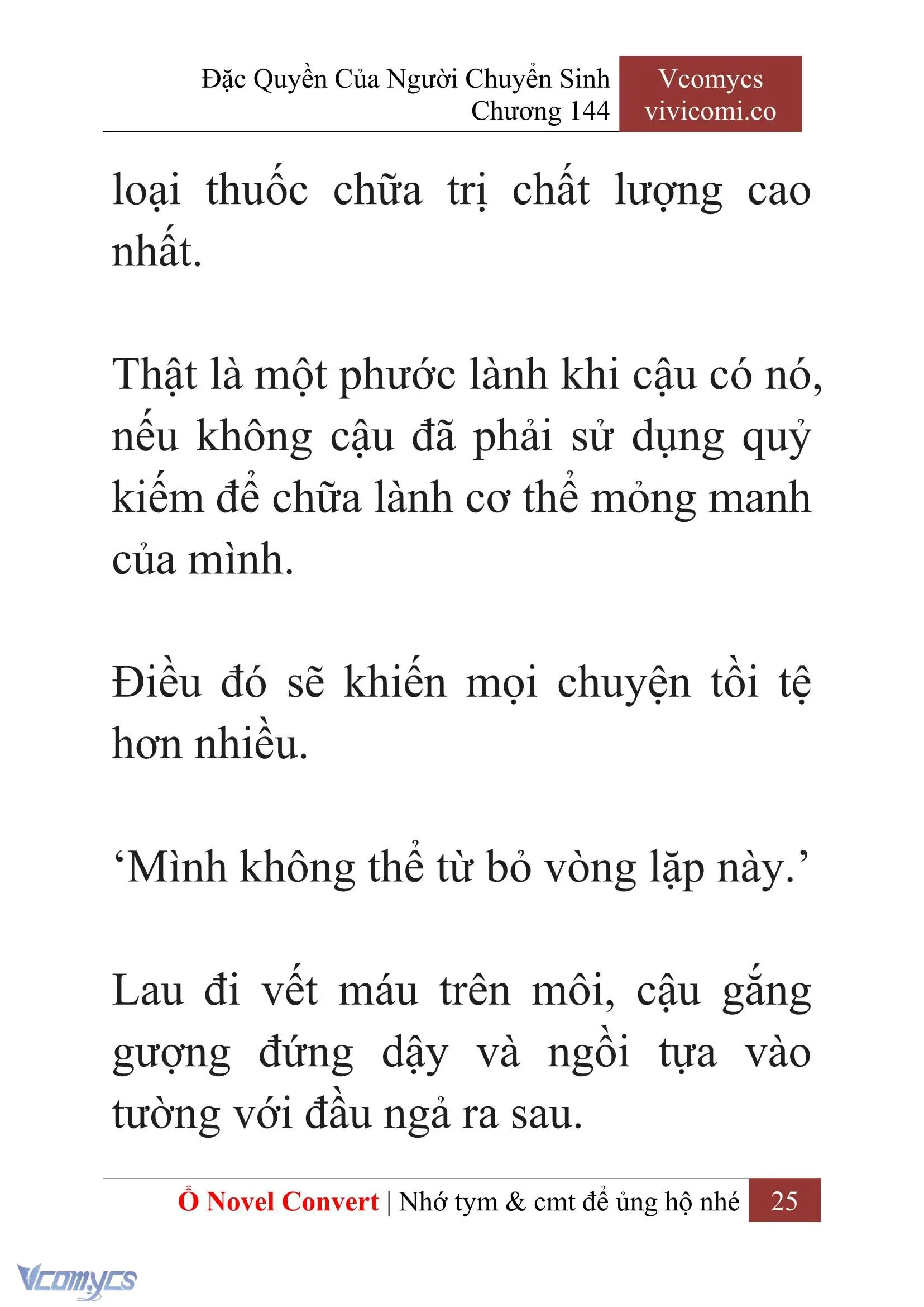 [Novel] Đặc Quyền Của Người Chuyển Sinh Chapter 144 - Trang 28