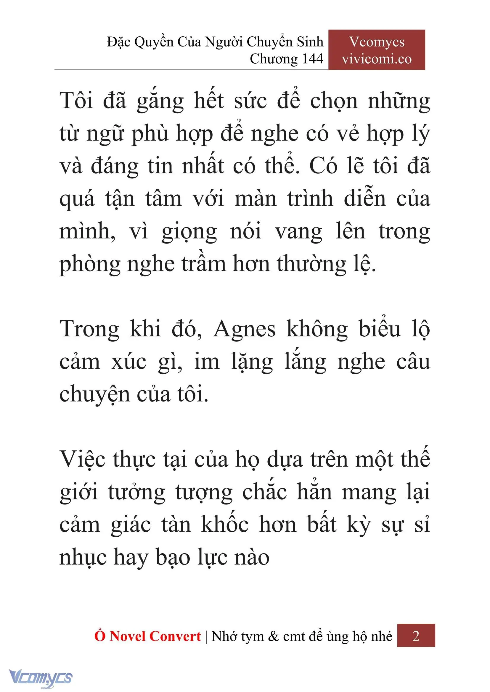[Novel] Đặc Quyền Của Người Chuyển Sinh Chapter 144 - Trang 5