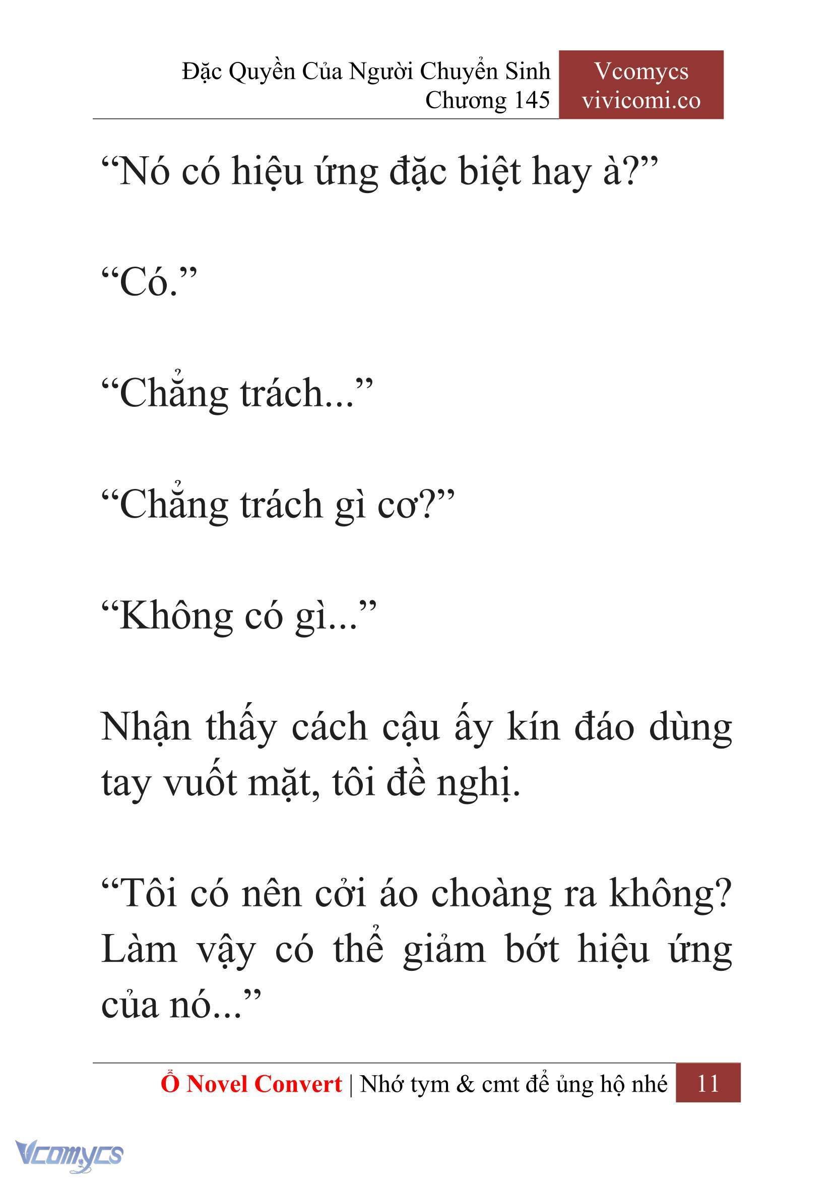 [Novel] Đặc Quyền Của Người Chuyển Sinh Chapter 145 - Trang 14