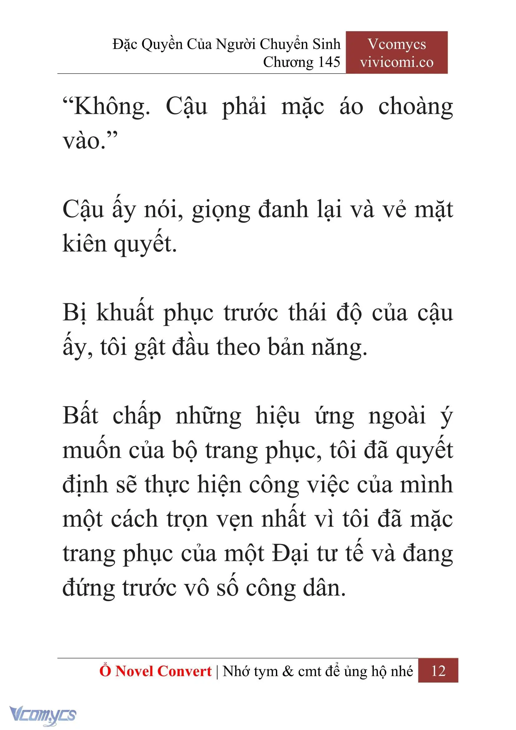 [Novel] Đặc Quyền Của Người Chuyển Sinh Chapter 145 - Trang 15