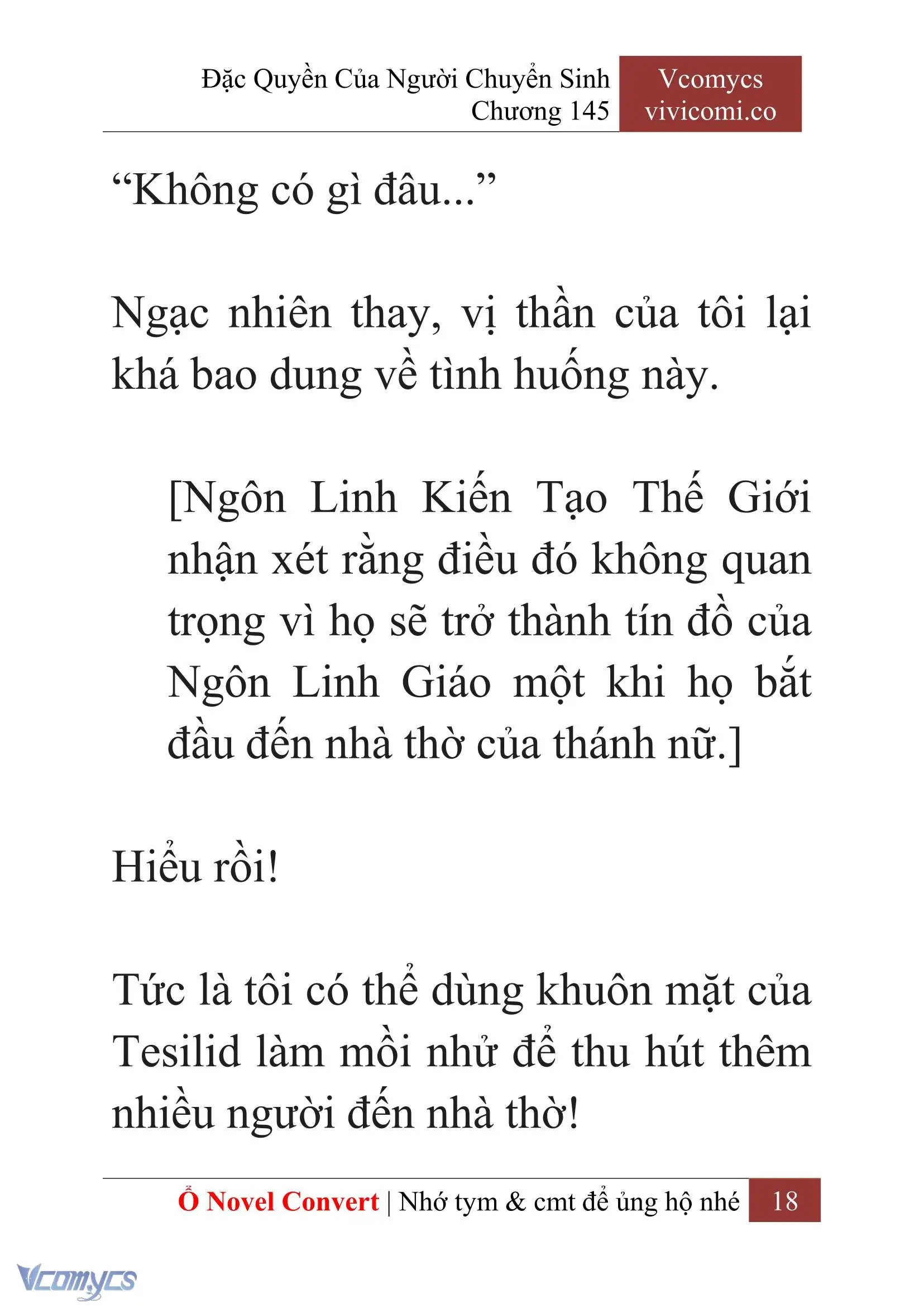 [Novel] Đặc Quyền Của Người Chuyển Sinh Chapter 145 - Trang 21