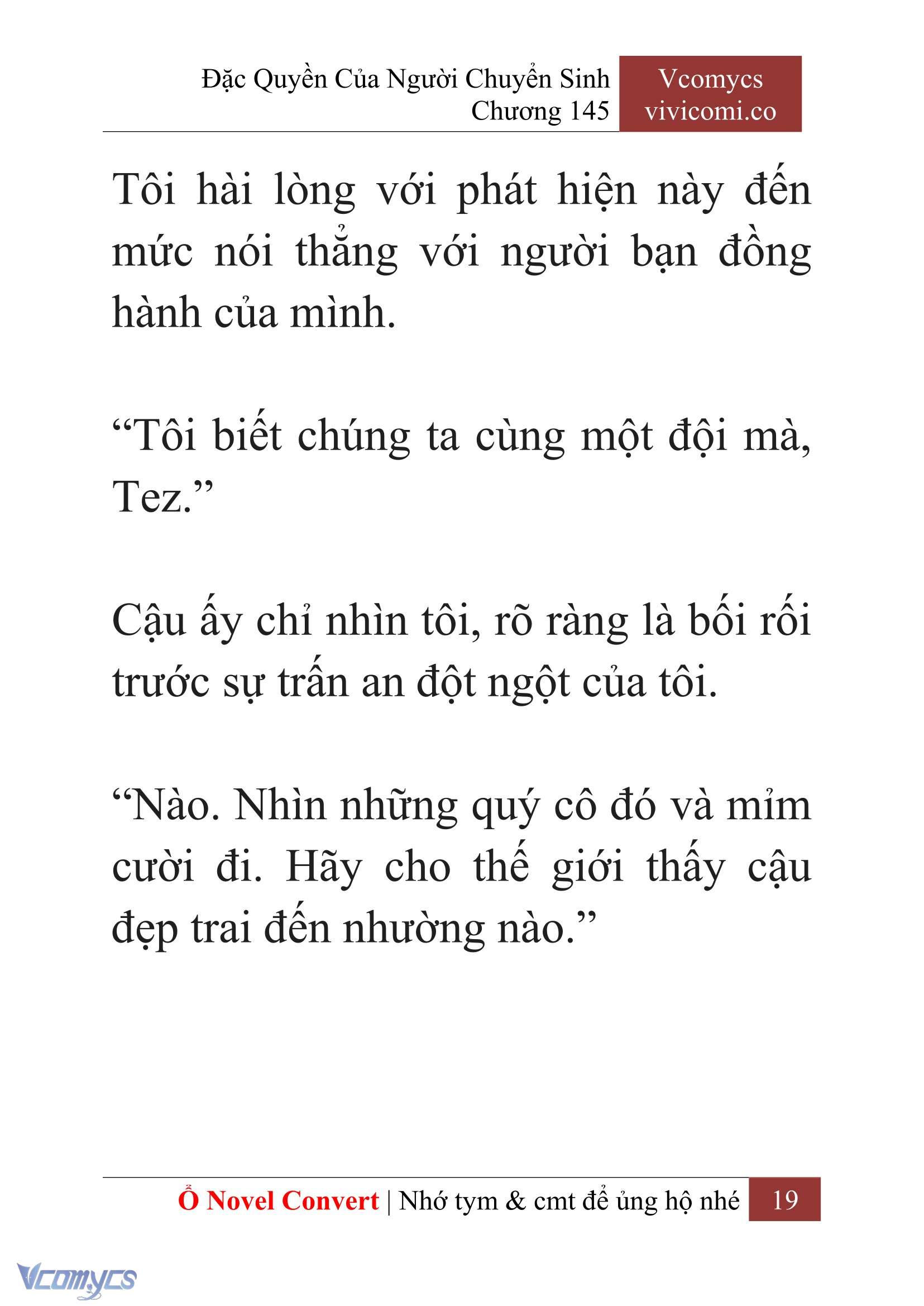 [Novel] Đặc Quyền Của Người Chuyển Sinh Chapter 145 - Trang 22