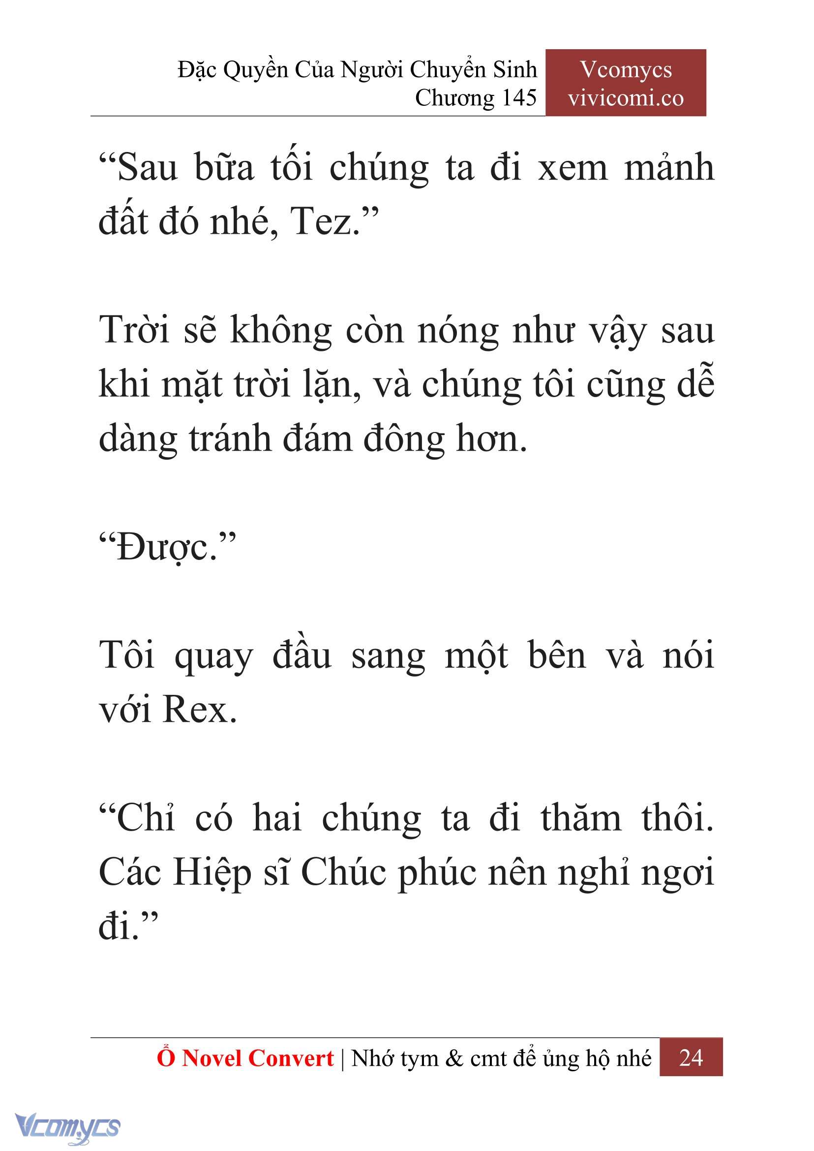 [Novel] Đặc Quyền Của Người Chuyển Sinh Chapter 145 - Trang 27