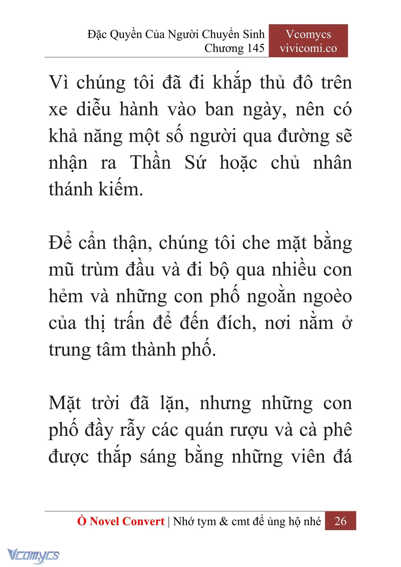 [Novel] Đặc Quyền Của Người Chuyển Sinh Chapter 145 - Trang 29