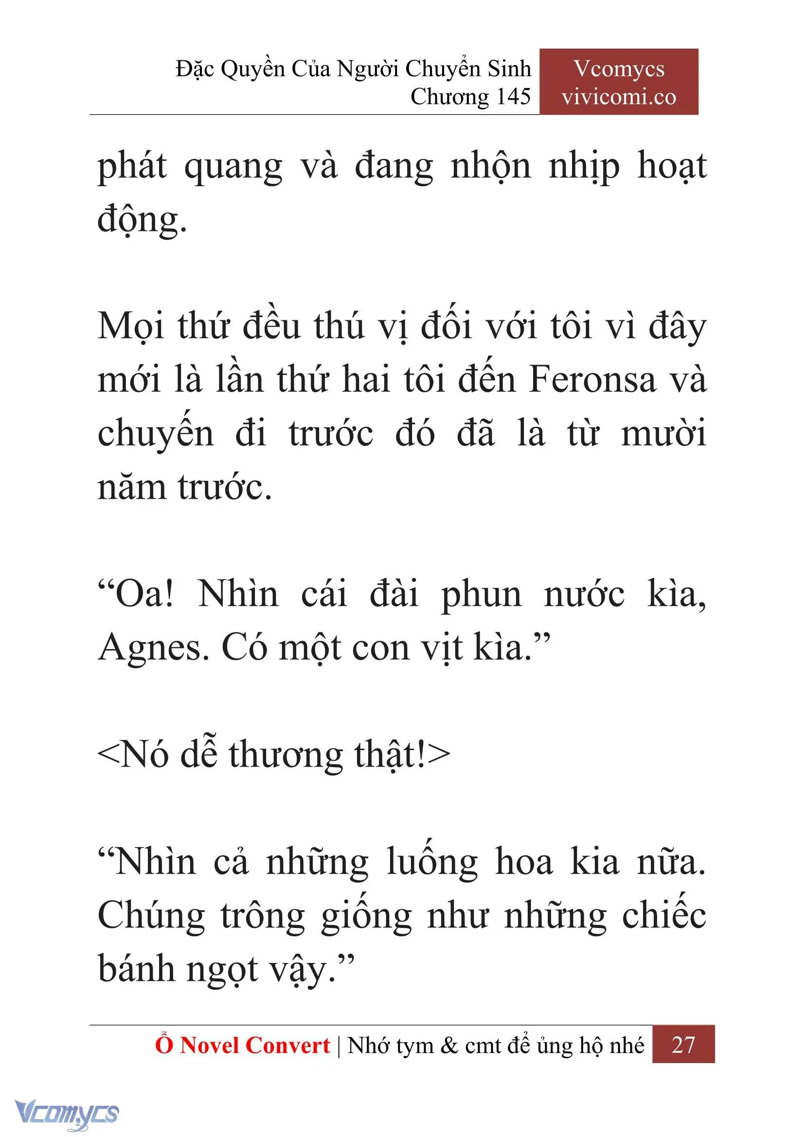[Novel] Đặc Quyền Của Người Chuyển Sinh Chapter 145 - Trang 30