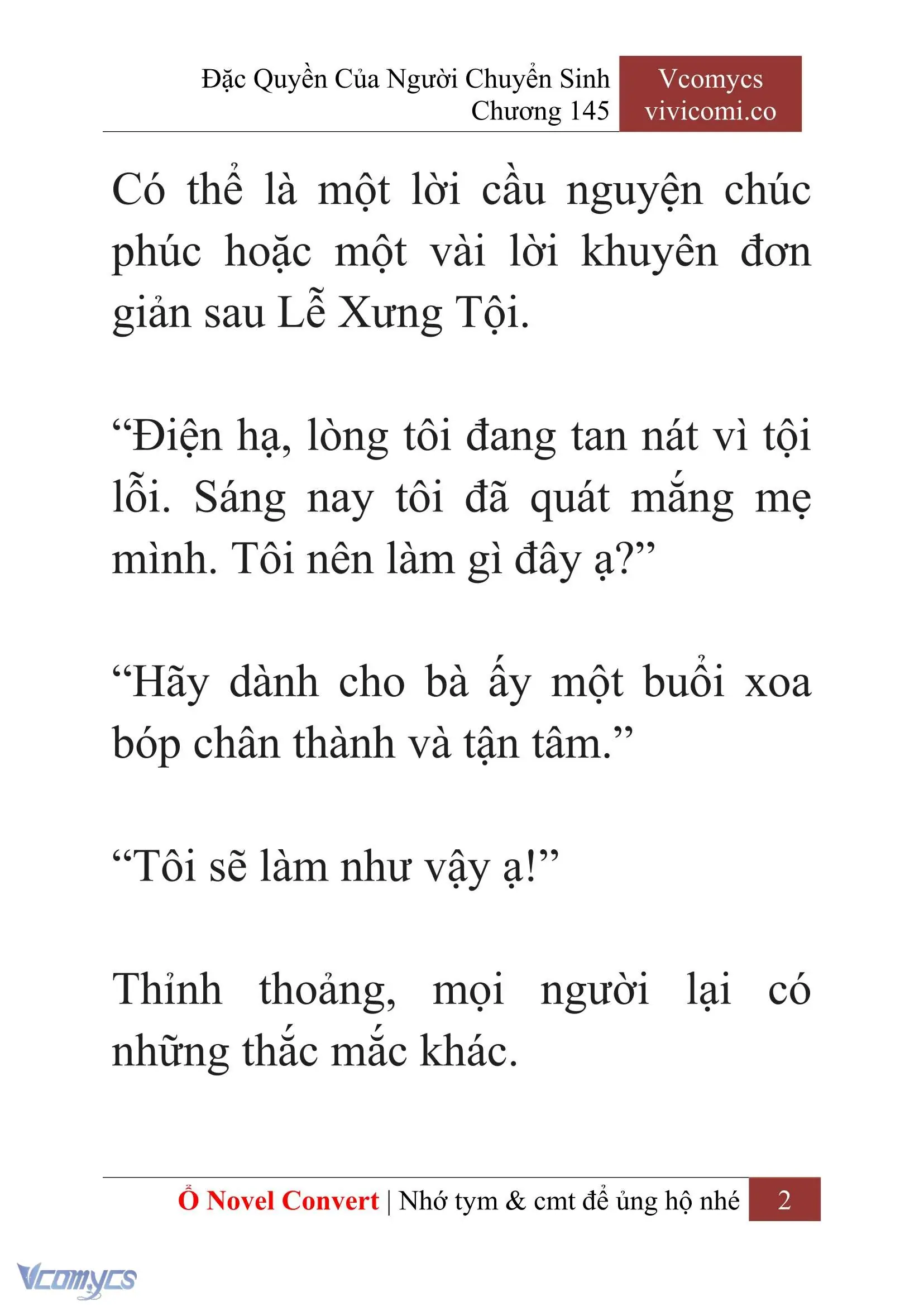 [Novel] Đặc Quyền Của Người Chuyển Sinh Chapter 145 - Trang 5
