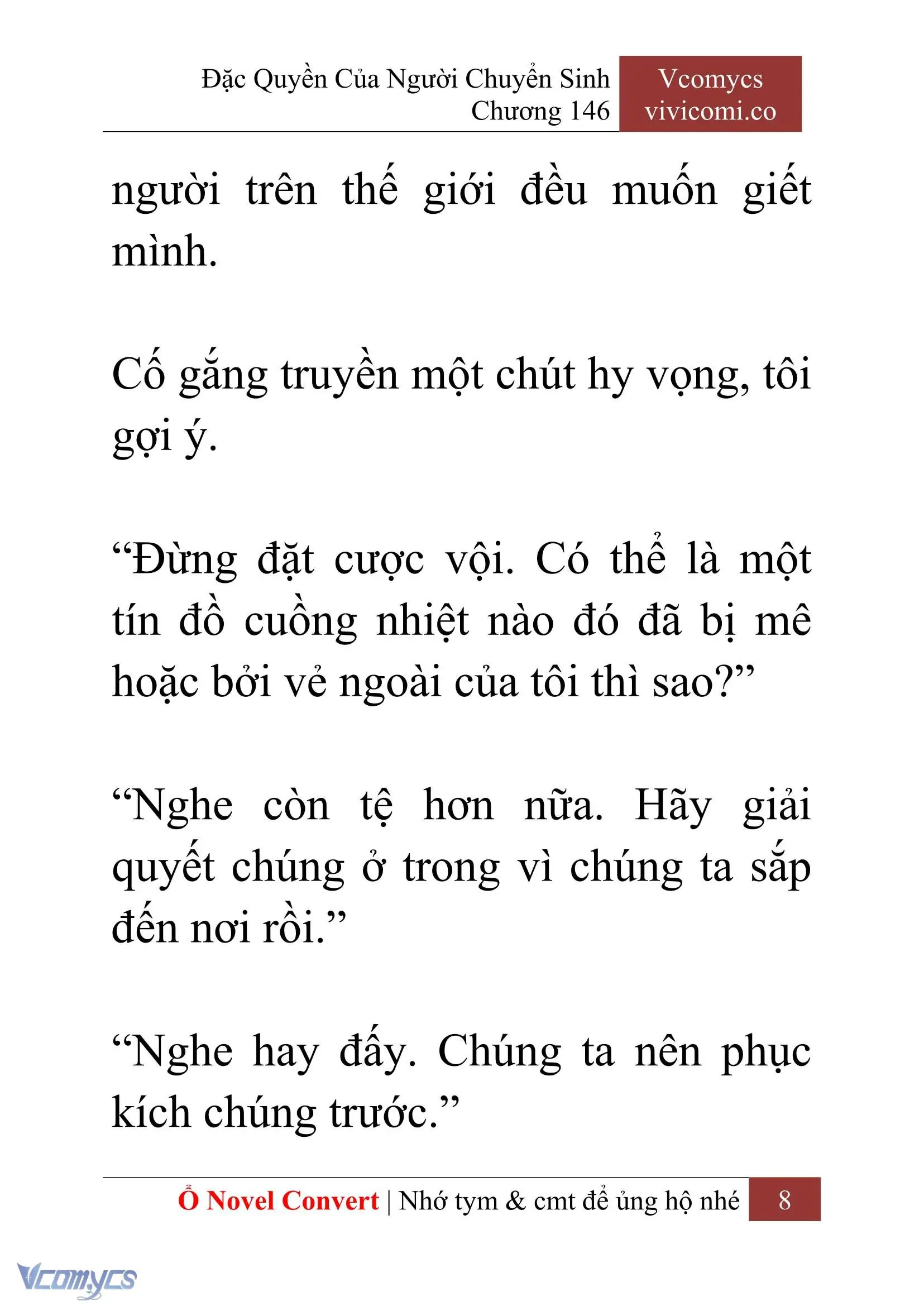 [Novel] Đặc Quyền Của Người Chuyển Sinh Chapter 146 - Trang 11