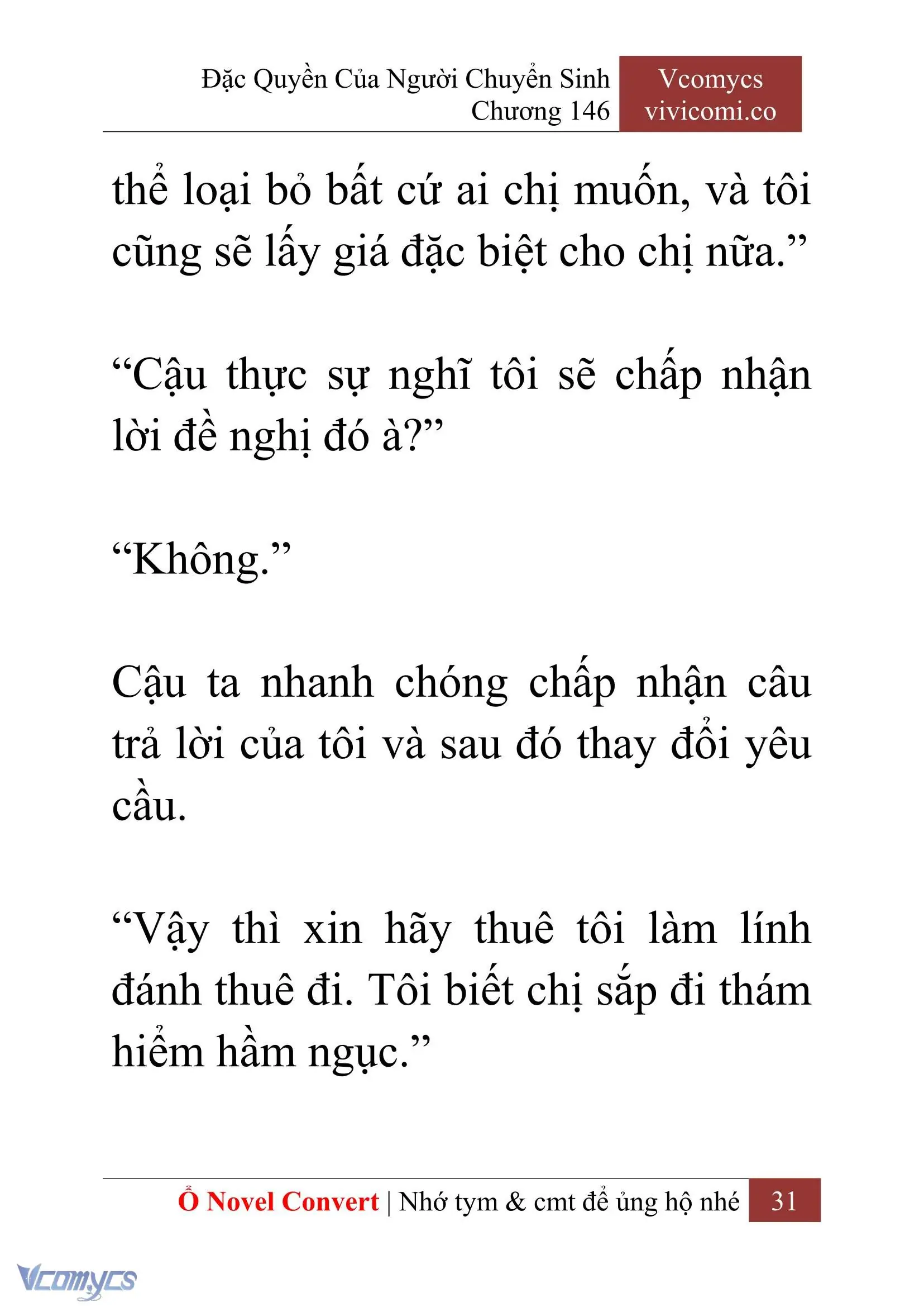 [Novel] Đặc Quyền Của Người Chuyển Sinh Chapter 146 - Trang 34