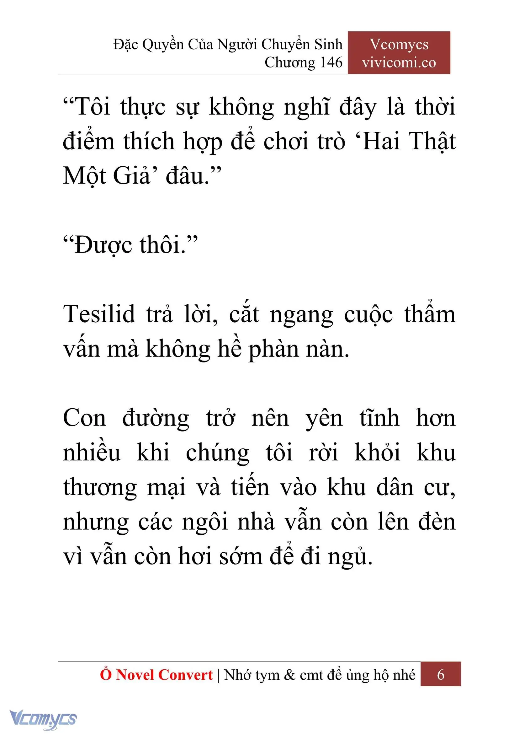 [Novel] Đặc Quyền Của Người Chuyển Sinh Chapter 146 - Trang 9