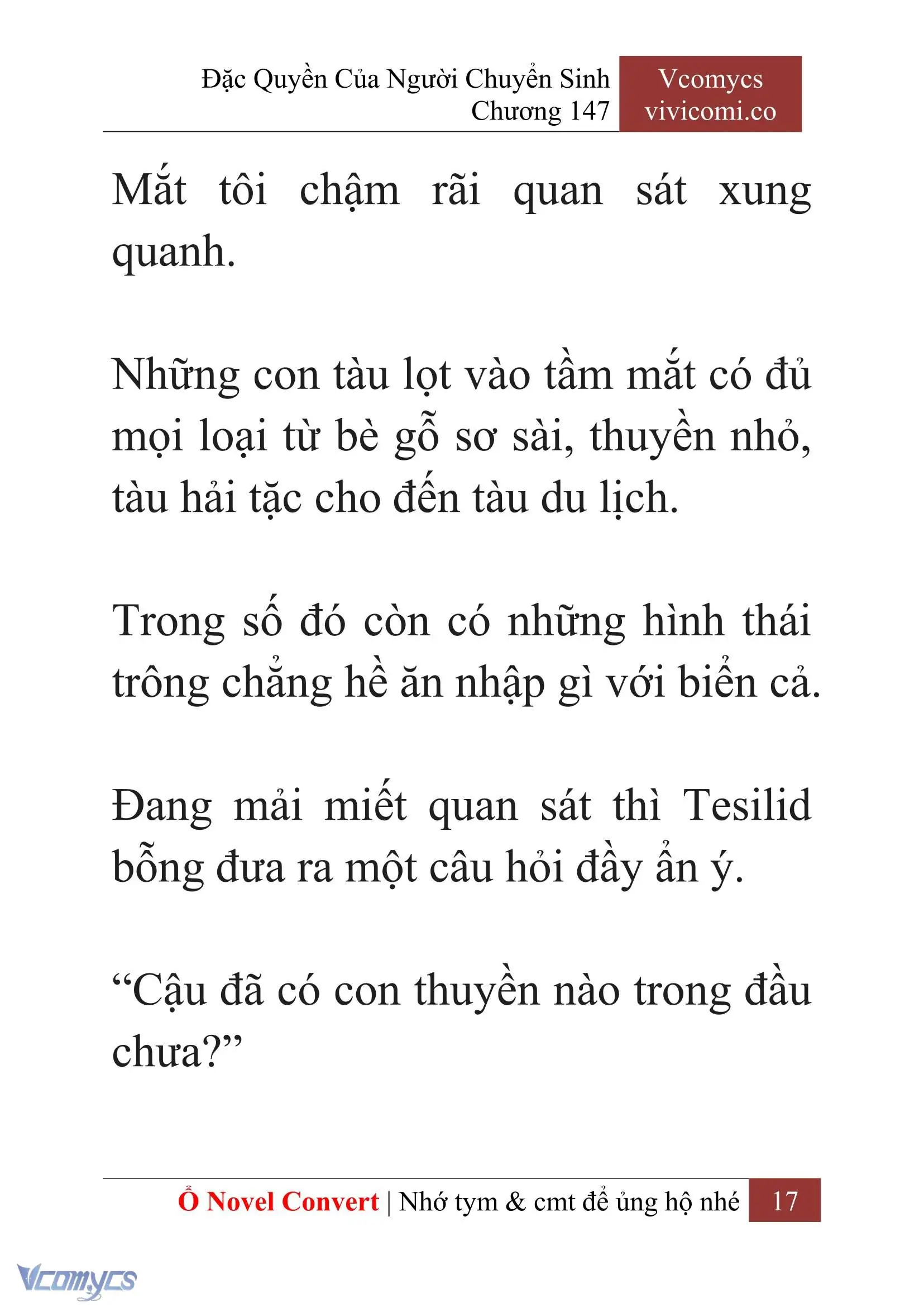 [Novel] Đặc Quyền Của Người Chuyển Sinh Chapter 147 - Trang 20