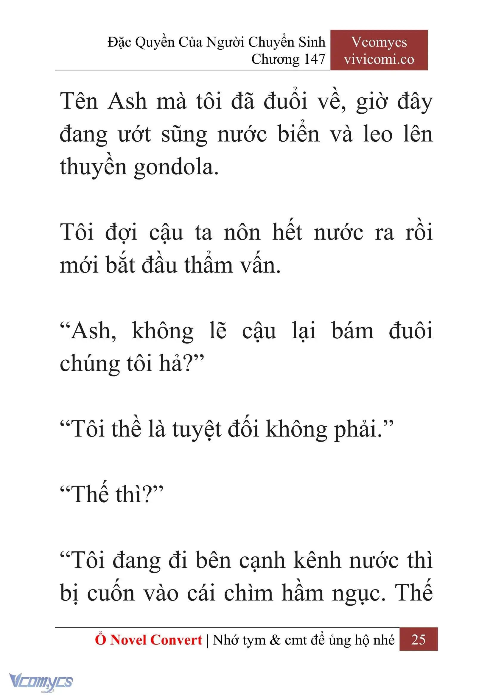 [Novel] Đặc Quyền Của Người Chuyển Sinh Chapter 147 - Trang 28