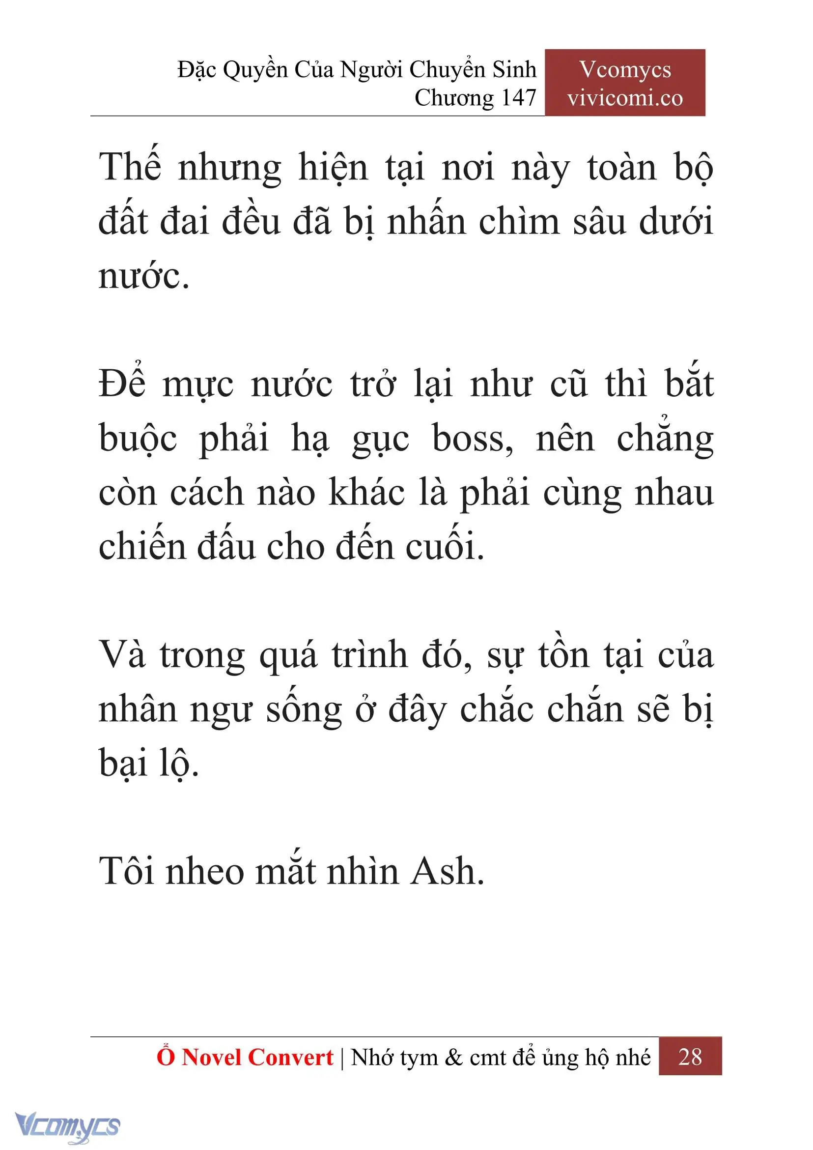 [Novel] Đặc Quyền Của Người Chuyển Sinh Chapter 147 - Trang 31