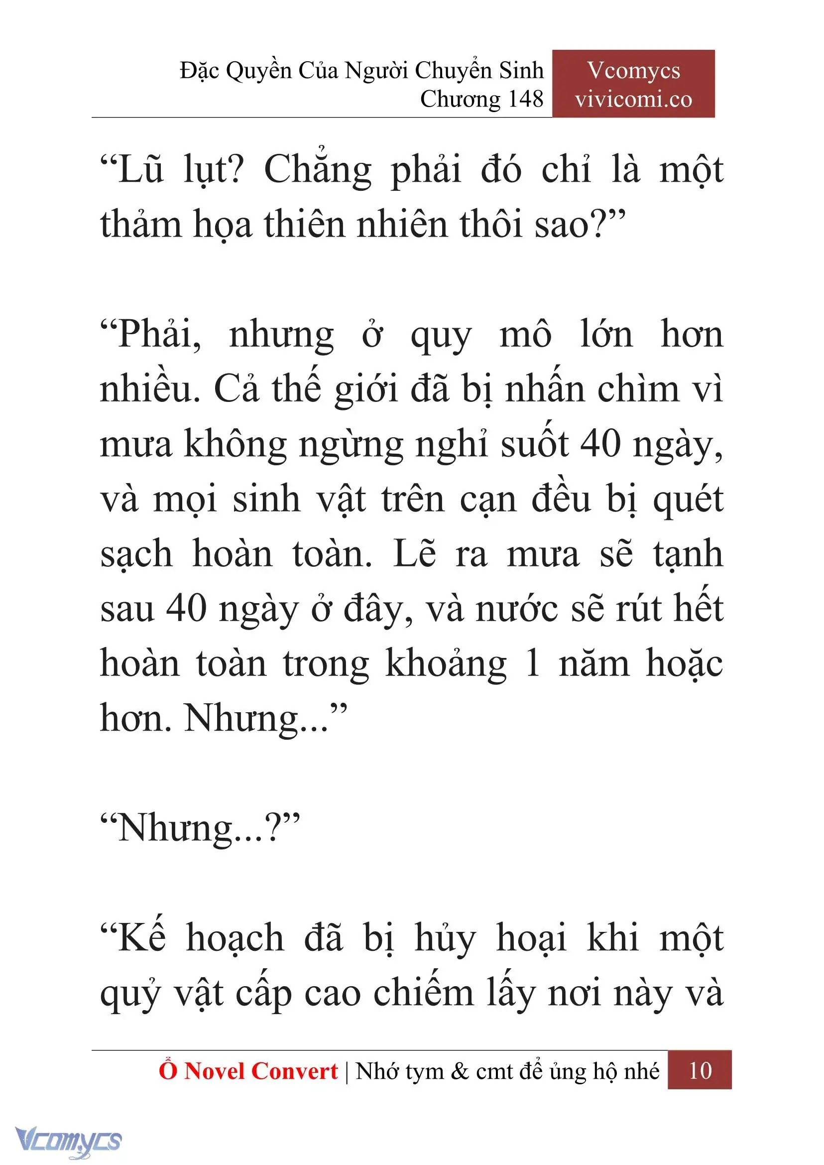 [Novel] Đặc Quyền Của Người Chuyển Sinh Chapter 148 - Trang 13