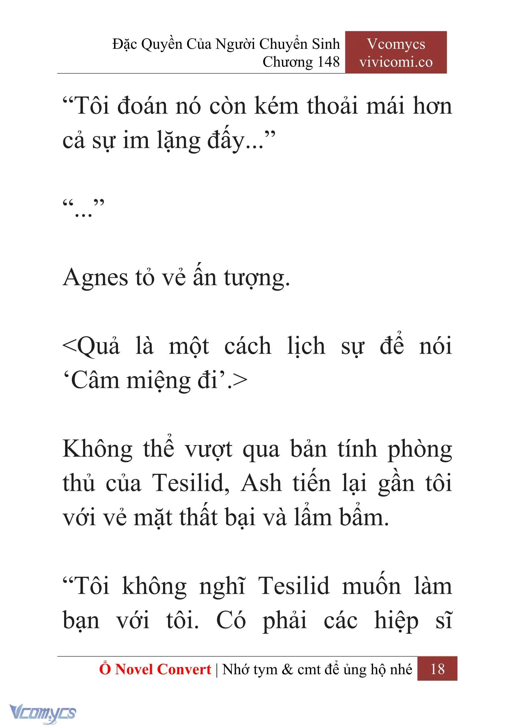 [Novel] Đặc Quyền Của Người Chuyển Sinh Chapter 148 - Trang 21