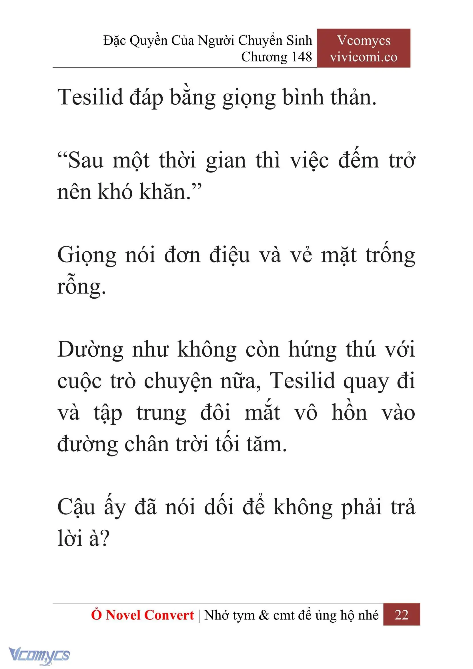 [Novel] Đặc Quyền Của Người Chuyển Sinh Chapter 148 - Trang 25