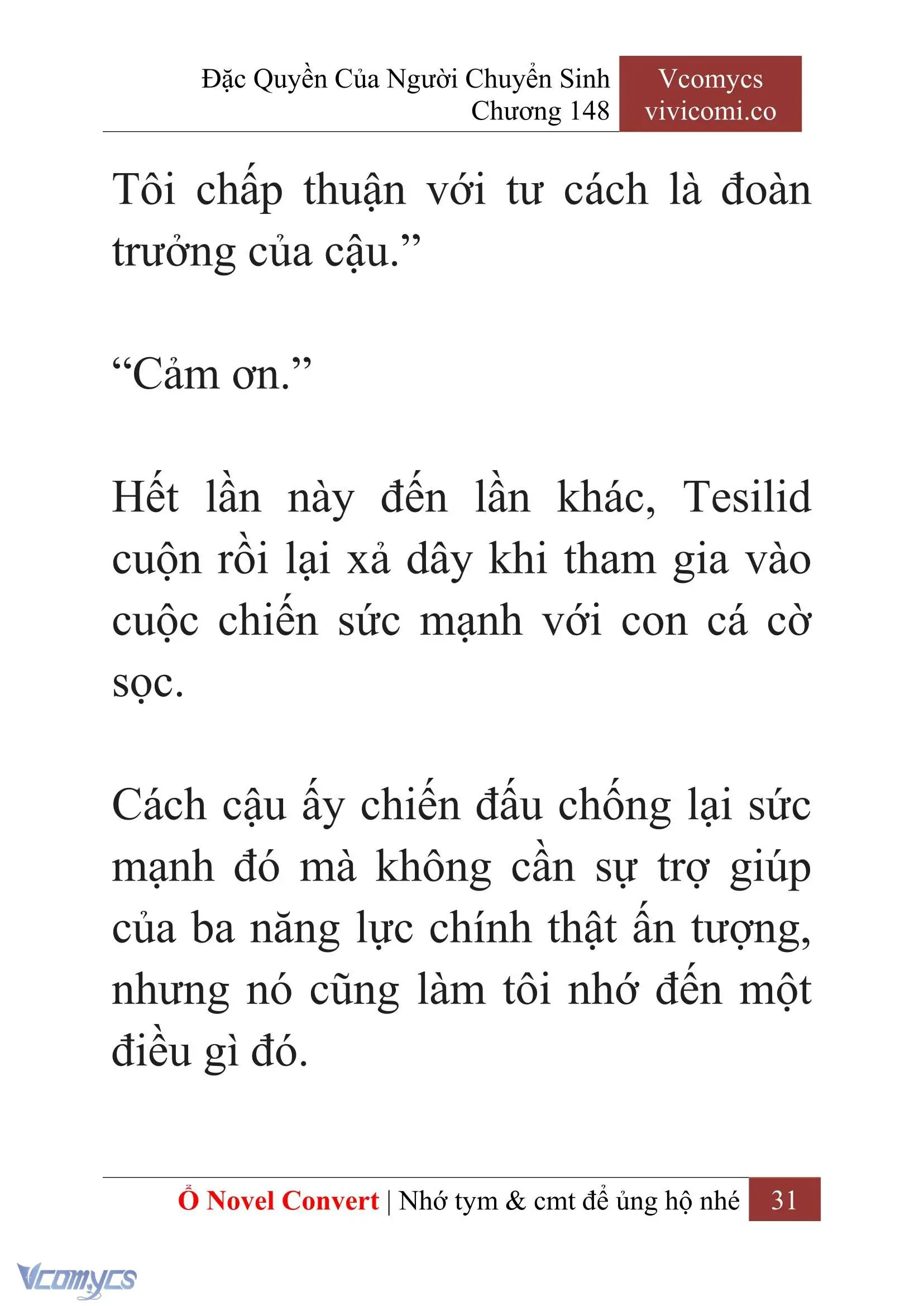 [Novel] Đặc Quyền Của Người Chuyển Sinh Chapter 148 - Trang 34