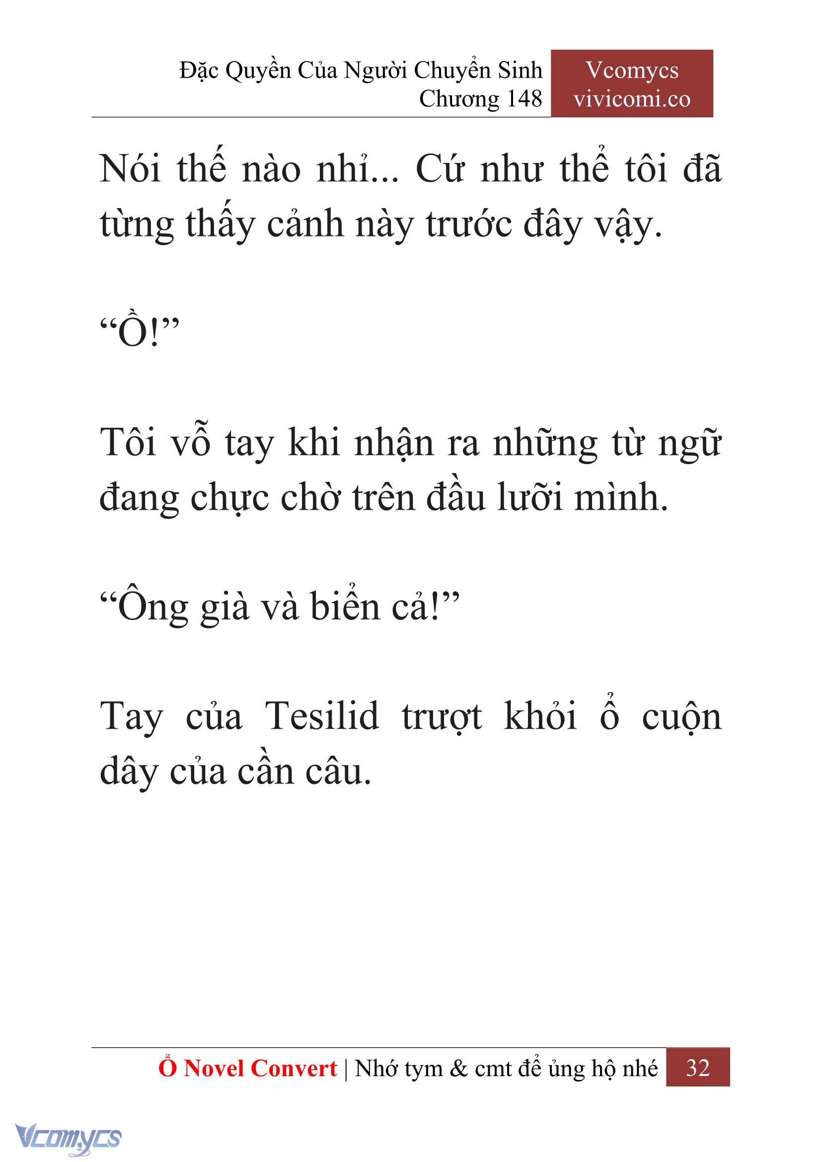 [Novel] Đặc Quyền Của Người Chuyển Sinh Chapter 148 - Trang 35