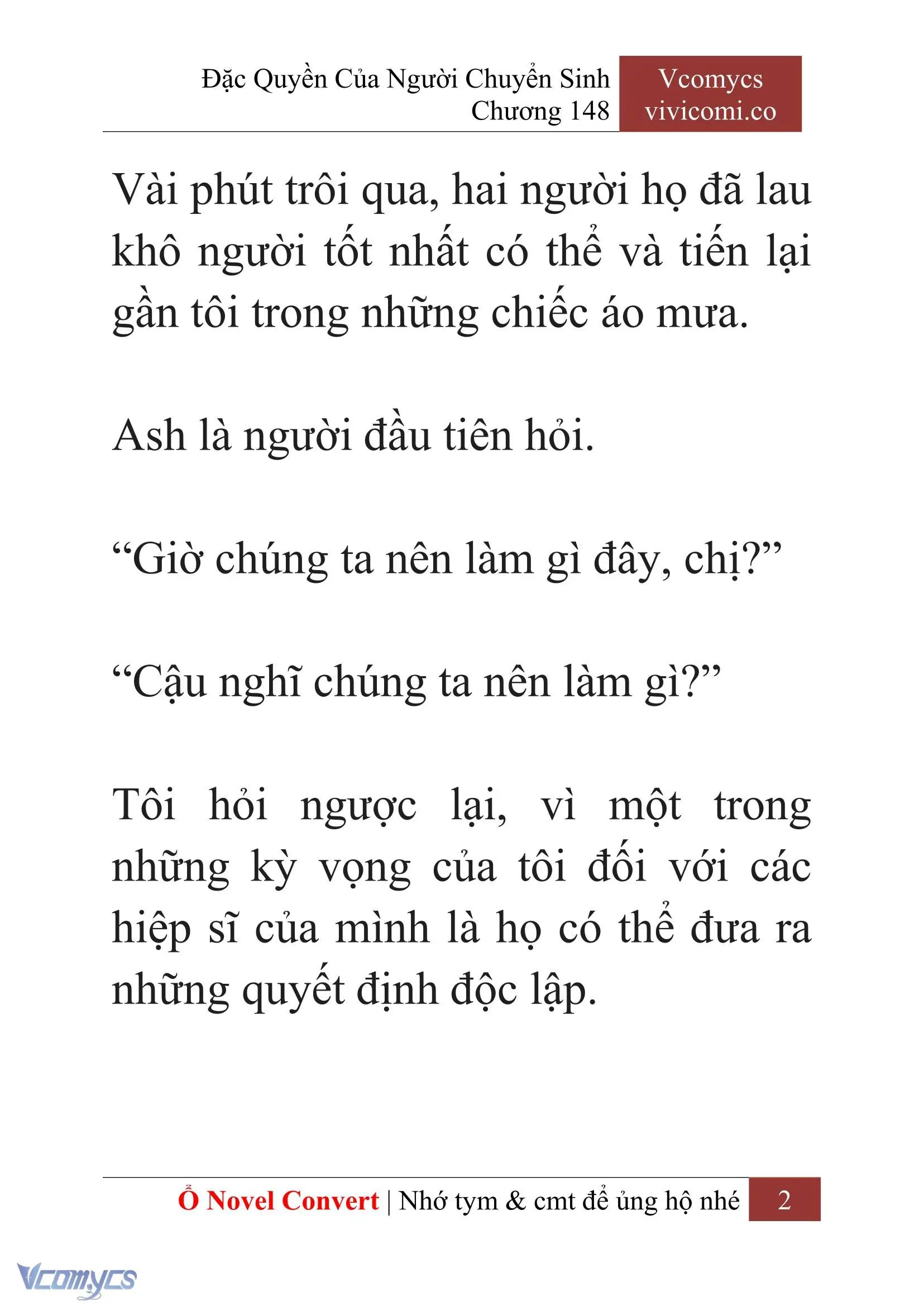 [Novel] Đặc Quyền Của Người Chuyển Sinh Chapter 148 - Trang 5