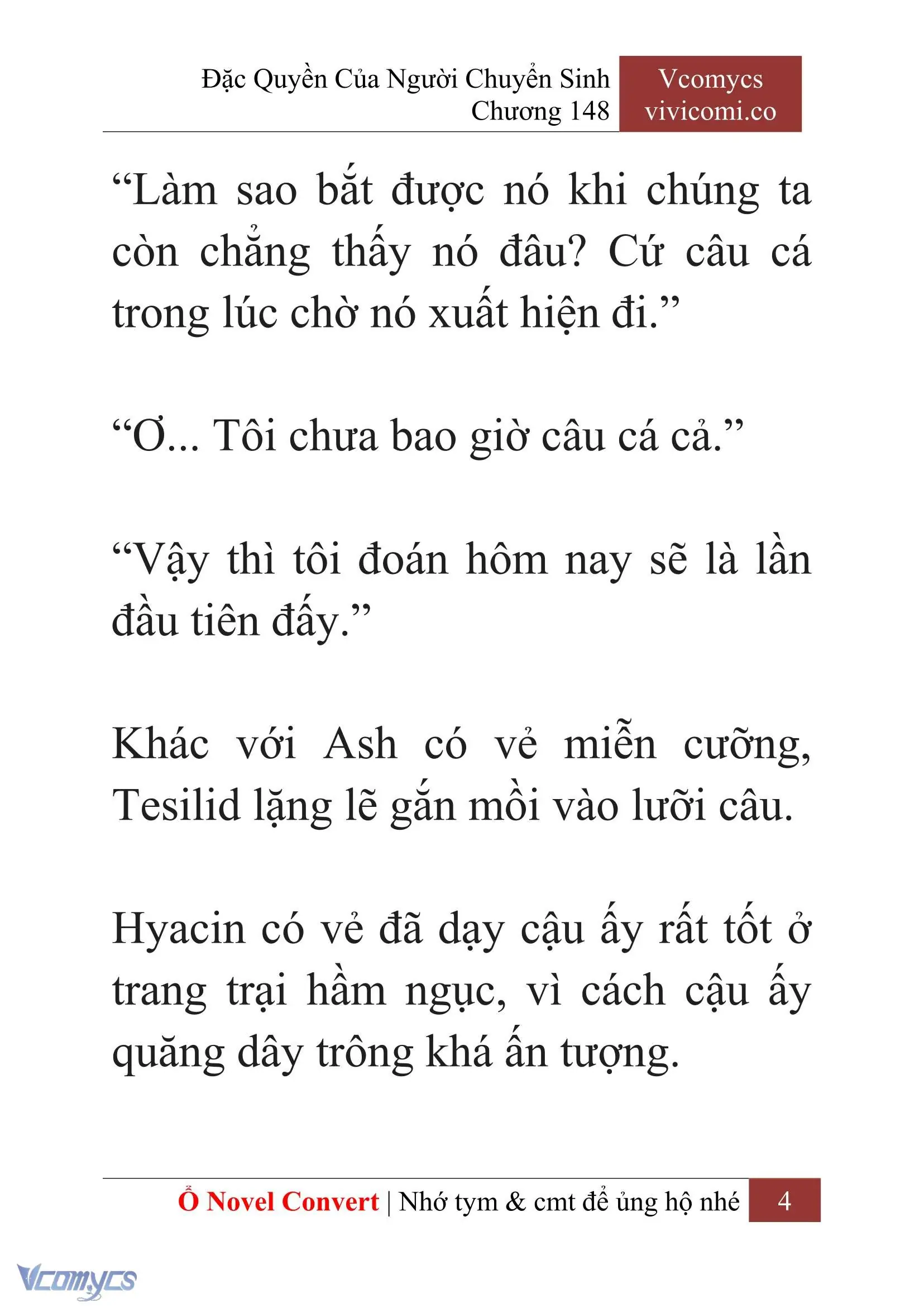 [Novel] Đặc Quyền Của Người Chuyển Sinh Chapter 148 - Trang 7