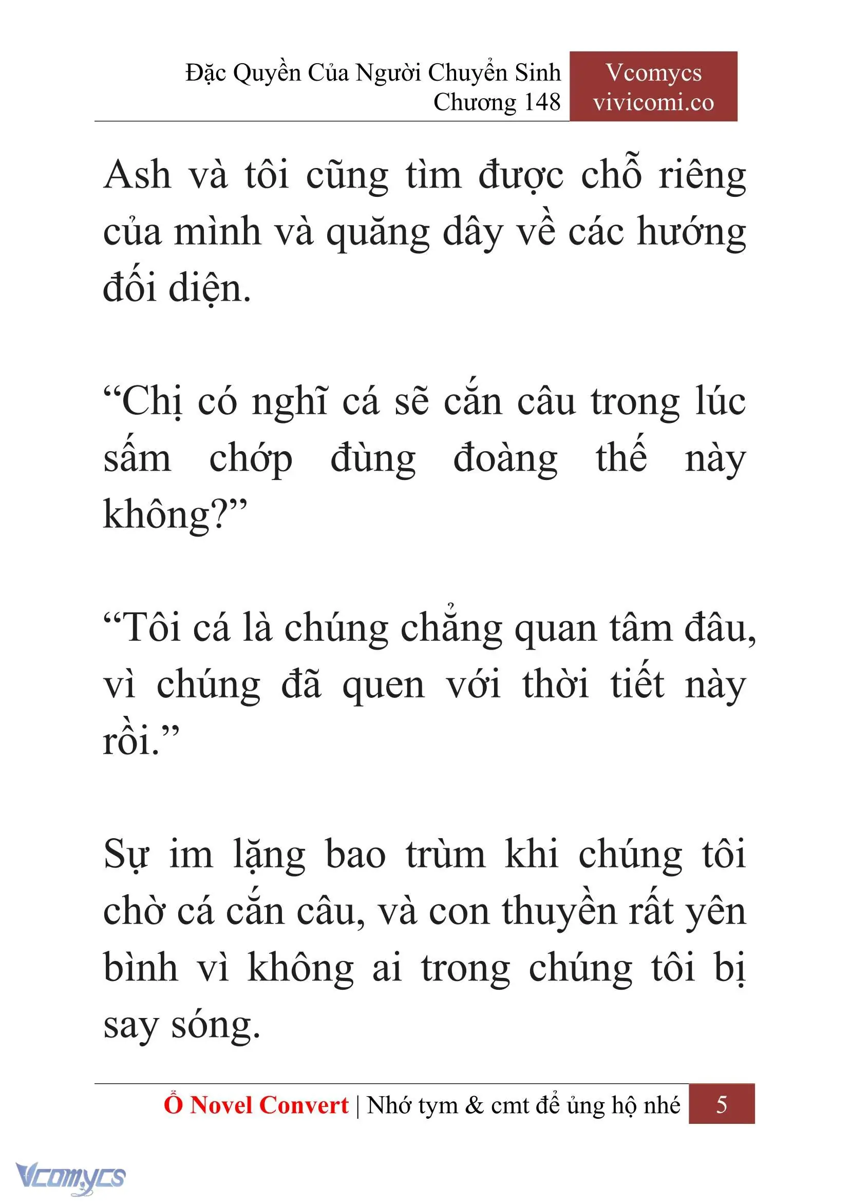 [Novel] Đặc Quyền Của Người Chuyển Sinh Chapter 148 - Trang 8