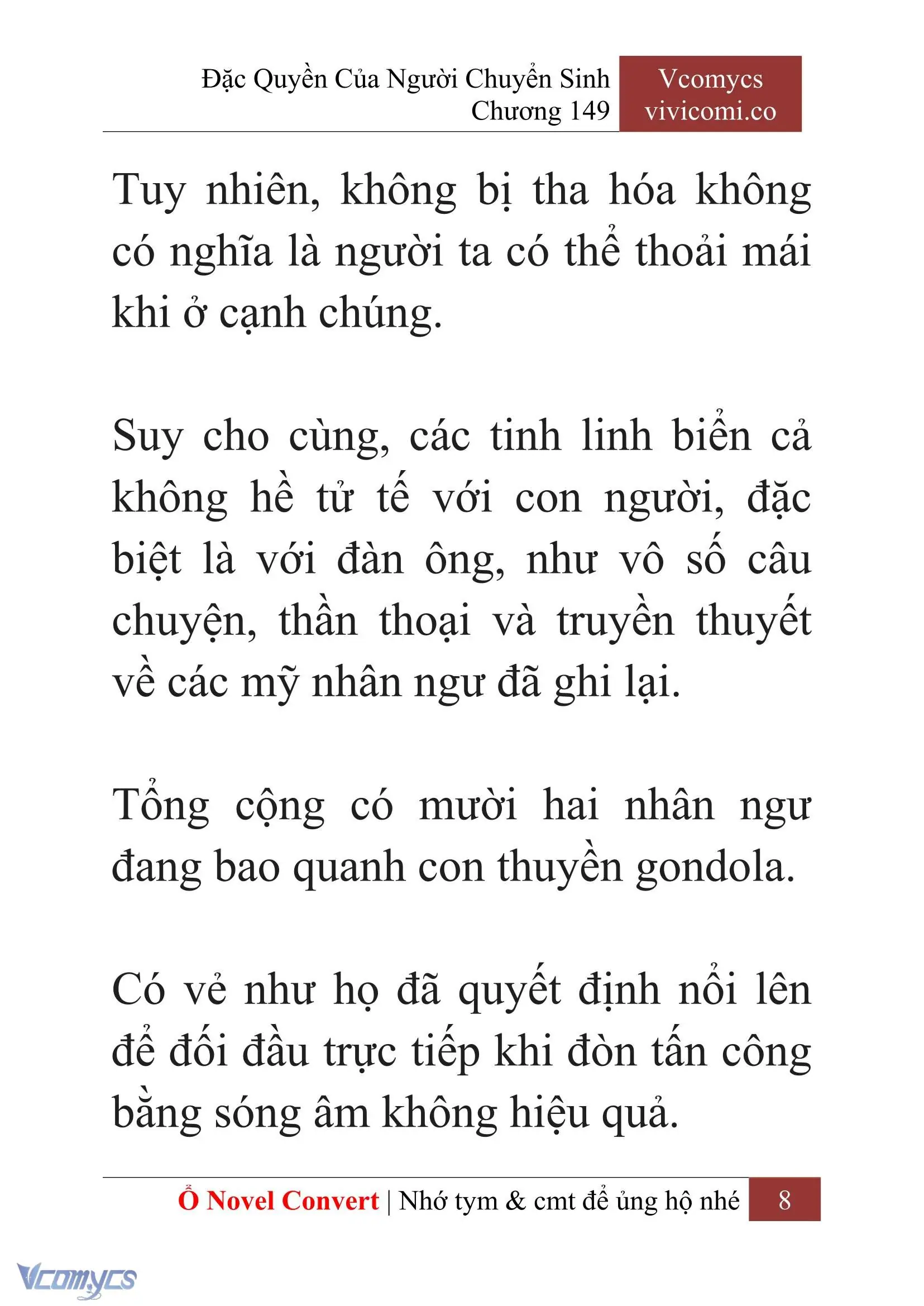 [Novel] Đặc Quyền Của Người Chuyển Sinh Chapter 149 - Trang 11