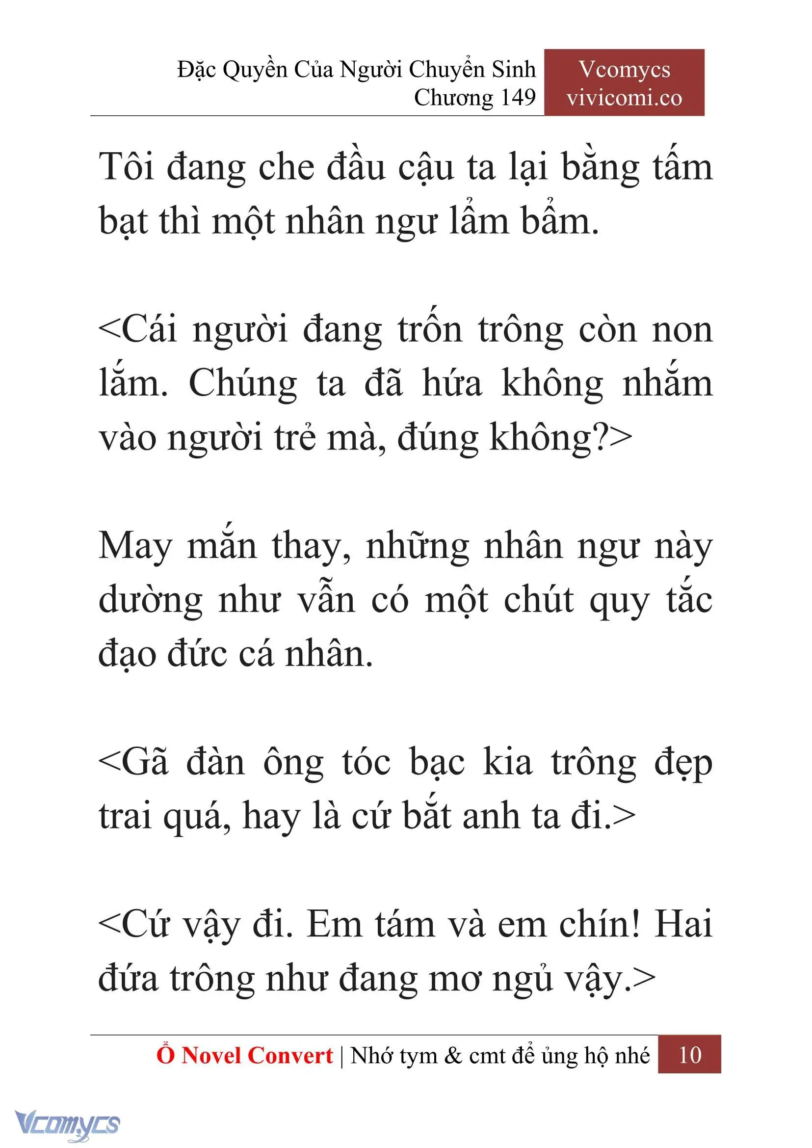 [Novel] Đặc Quyền Của Người Chuyển Sinh Chapter 149 - Trang 13