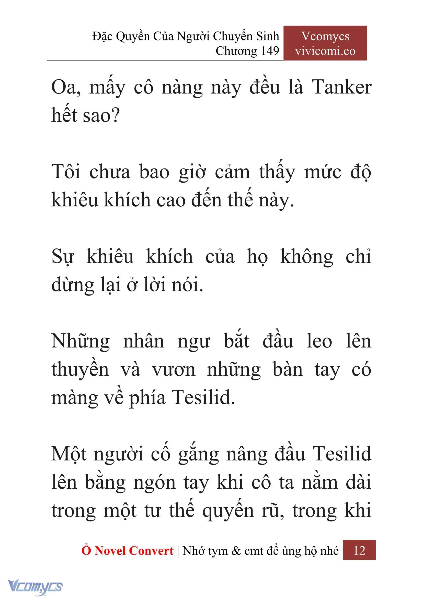 [Novel] Đặc Quyền Của Người Chuyển Sinh Chapter 149 - Trang 15