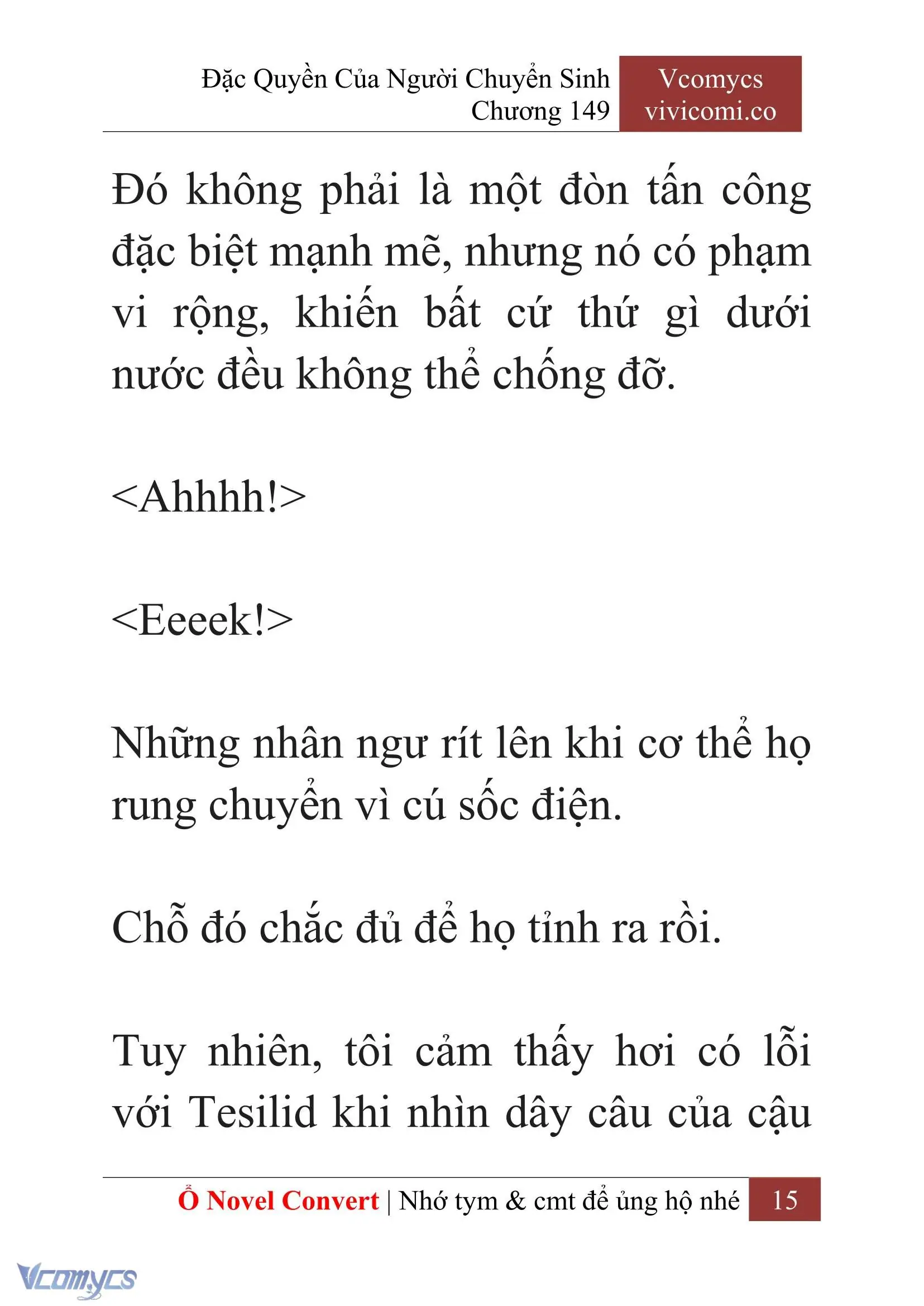 [Novel] Đặc Quyền Của Người Chuyển Sinh Chapter 149 - Trang 18