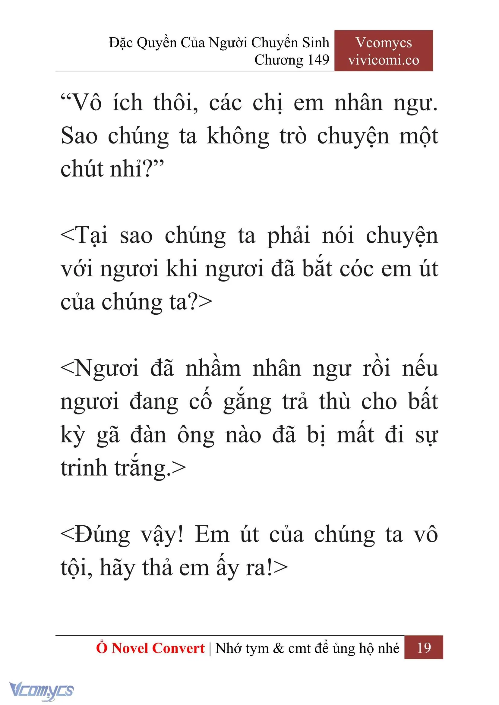 [Novel] Đặc Quyền Của Người Chuyển Sinh Chapter 149 - Trang 22