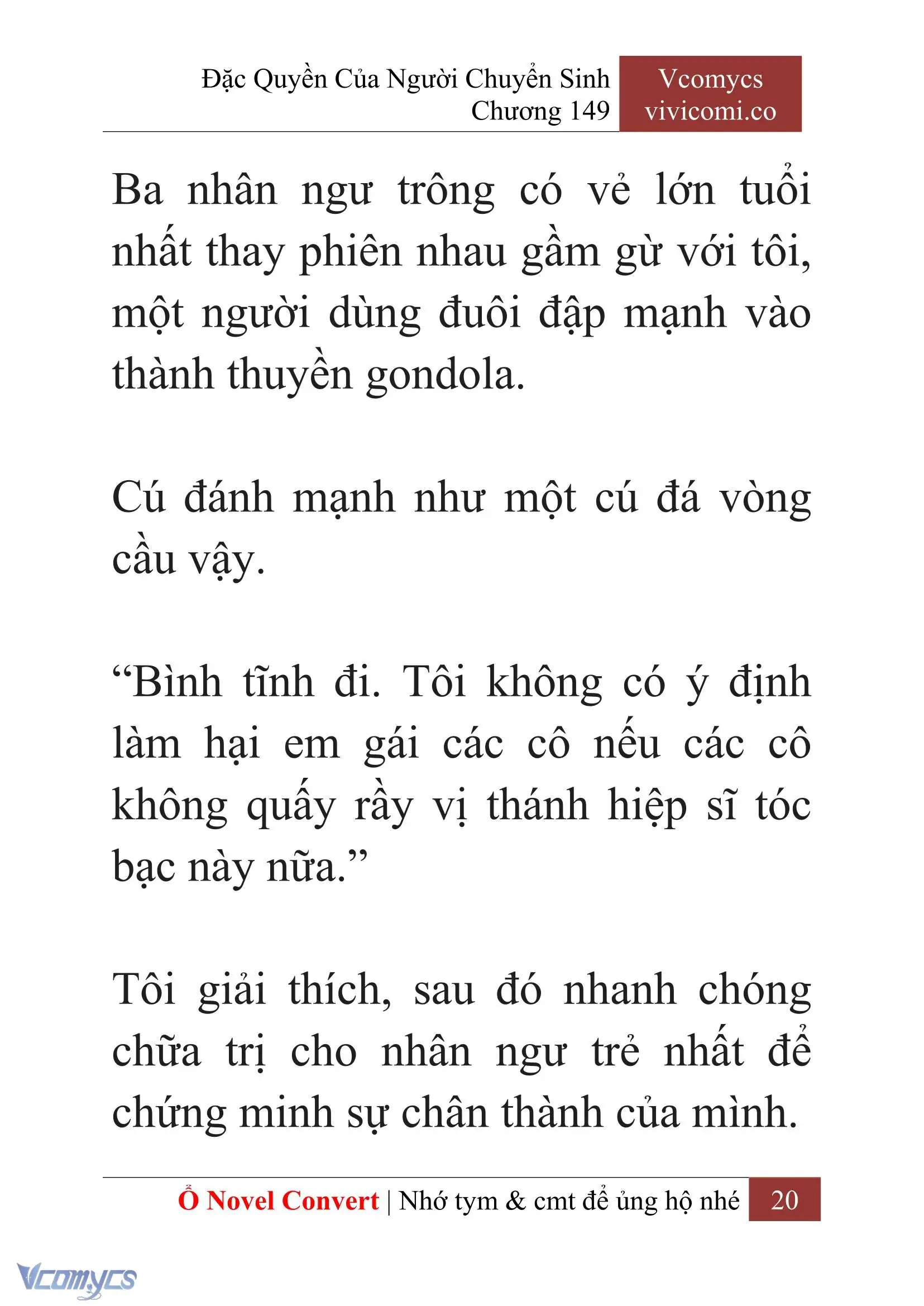 [Novel] Đặc Quyền Của Người Chuyển Sinh Chapter 149 - Trang 23