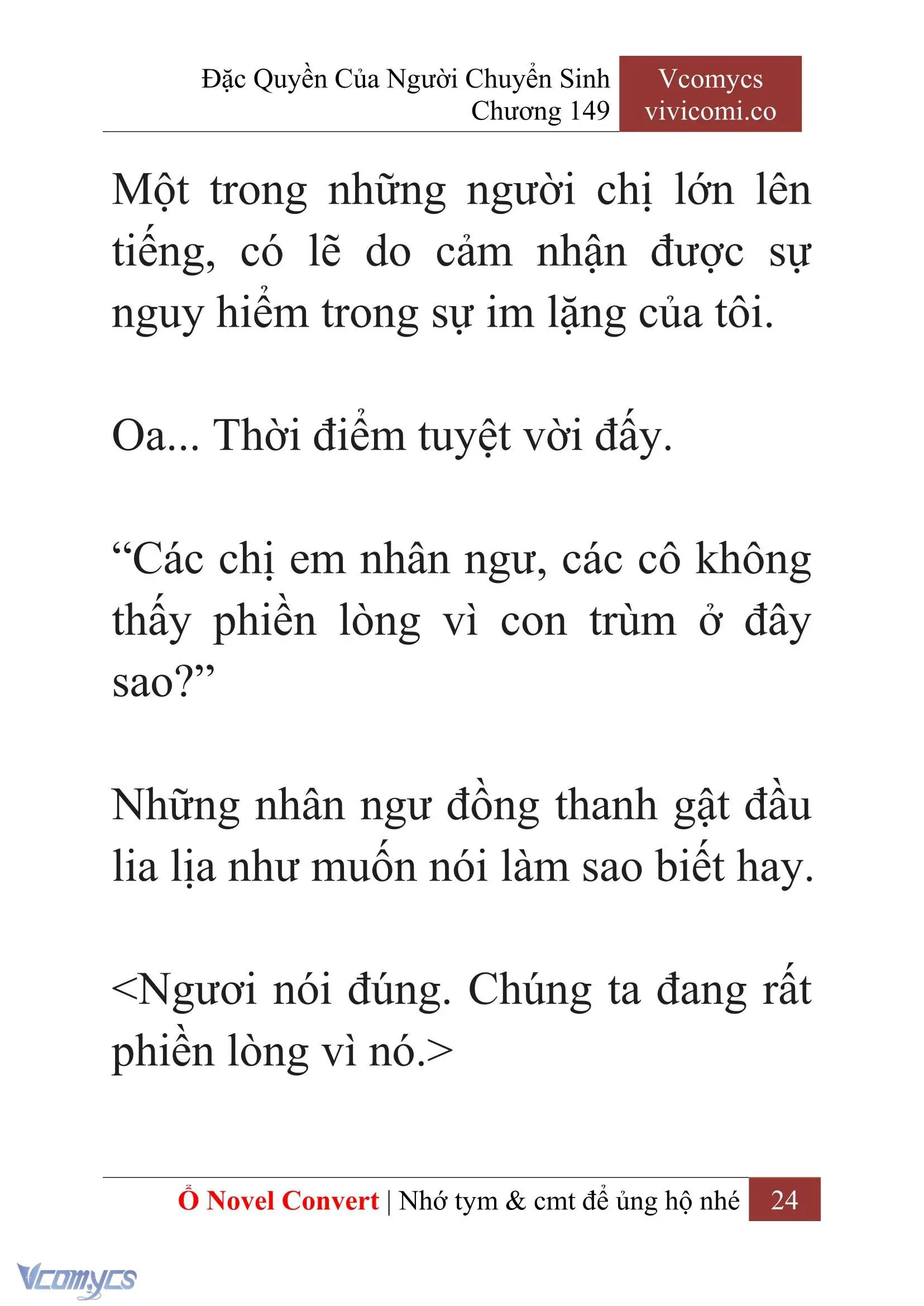 [Novel] Đặc Quyền Của Người Chuyển Sinh Chapter 149 - Trang 27