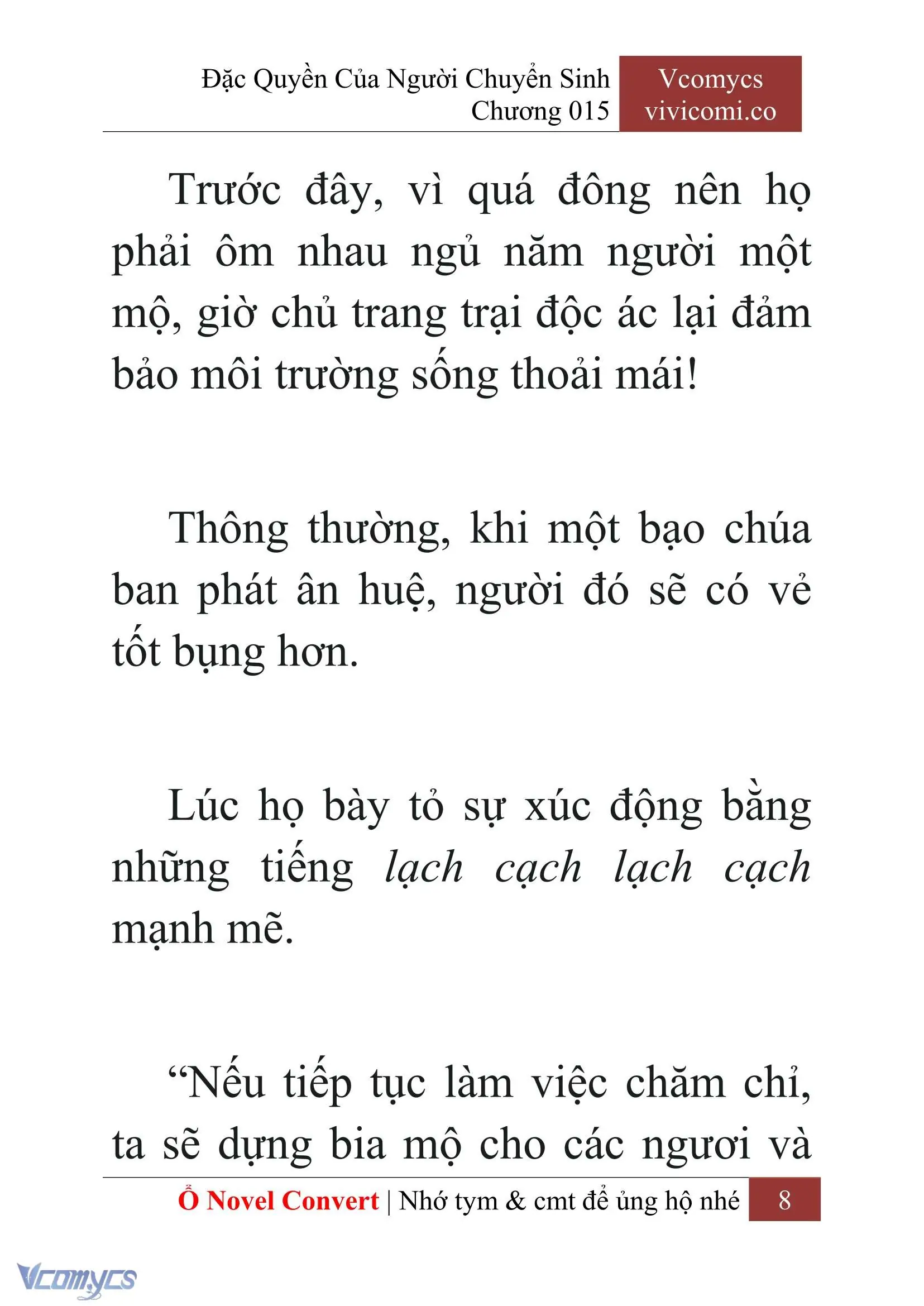 [Novel] Đặc Quyền Của Người Chuyển Sinh Chapter 15 - Trang 11