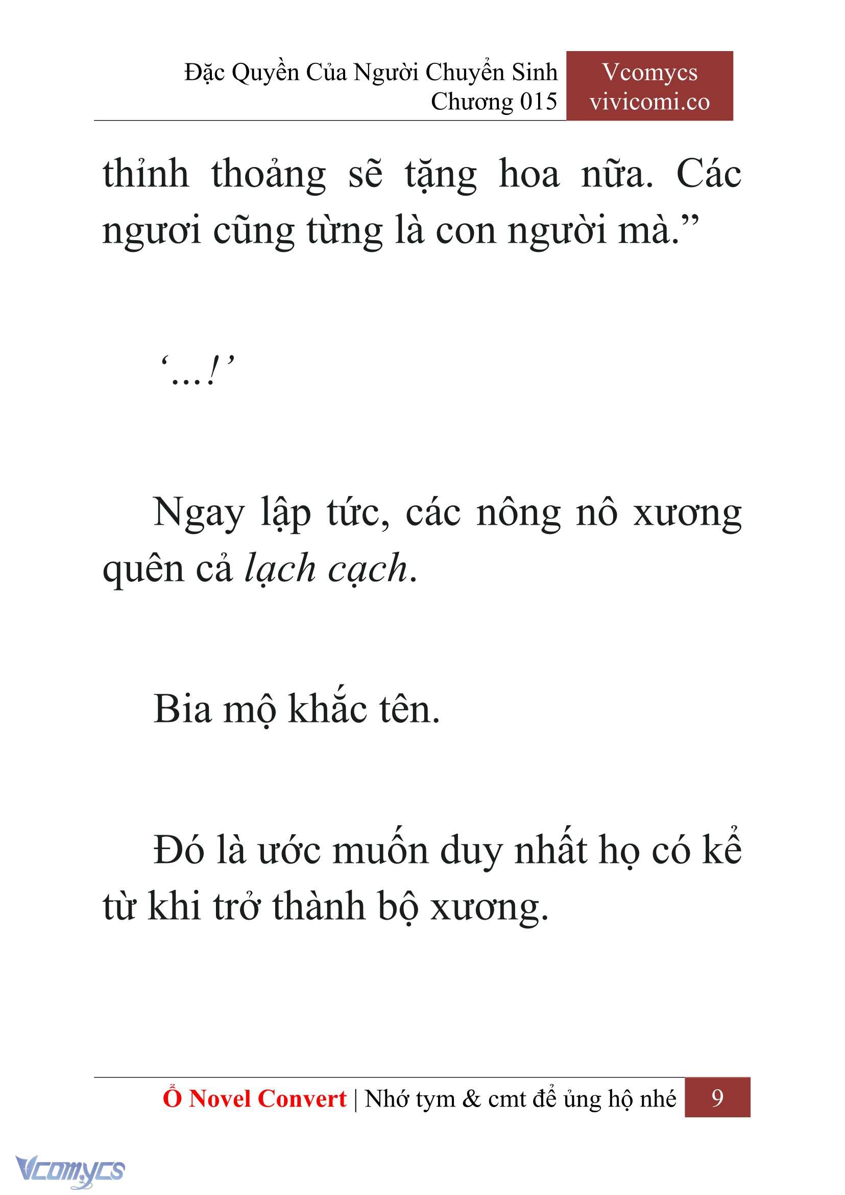 [Novel] Đặc Quyền Của Người Chuyển Sinh Chapter 15 - Trang 12