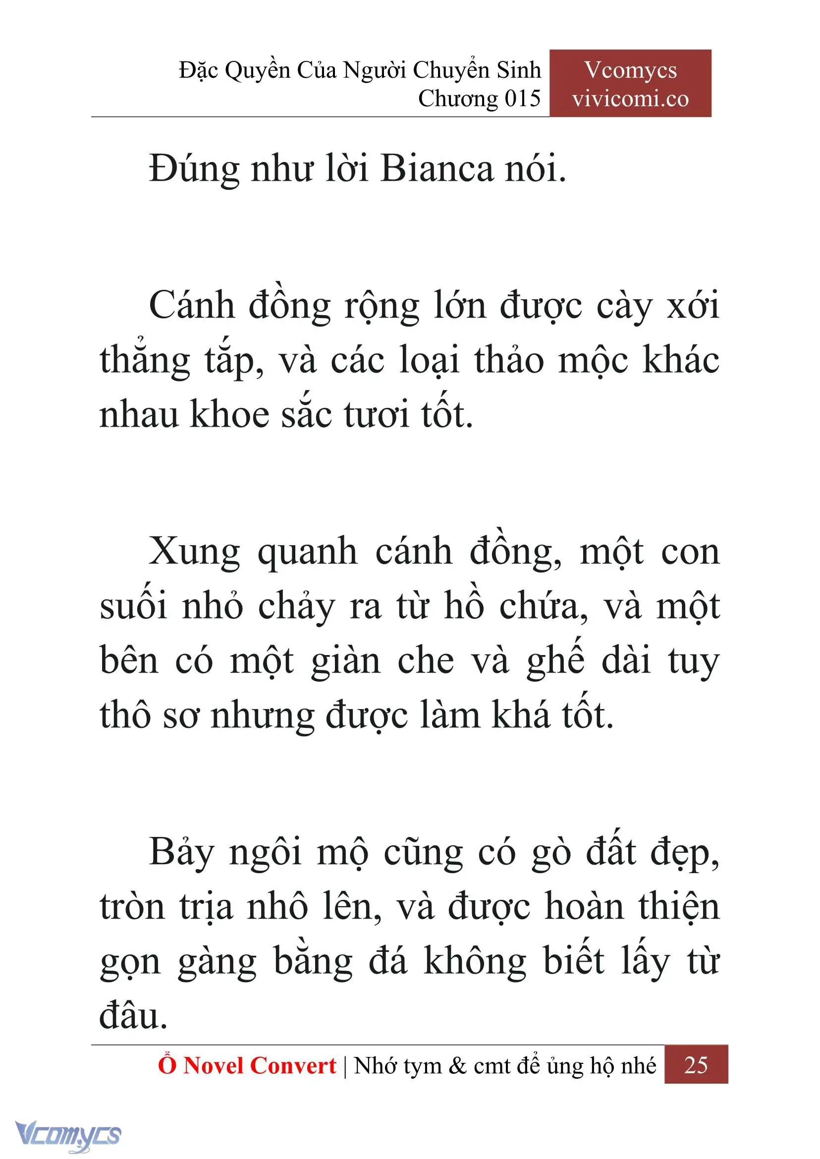 [Novel] Đặc Quyền Của Người Chuyển Sinh Chapter 15 - Trang 28