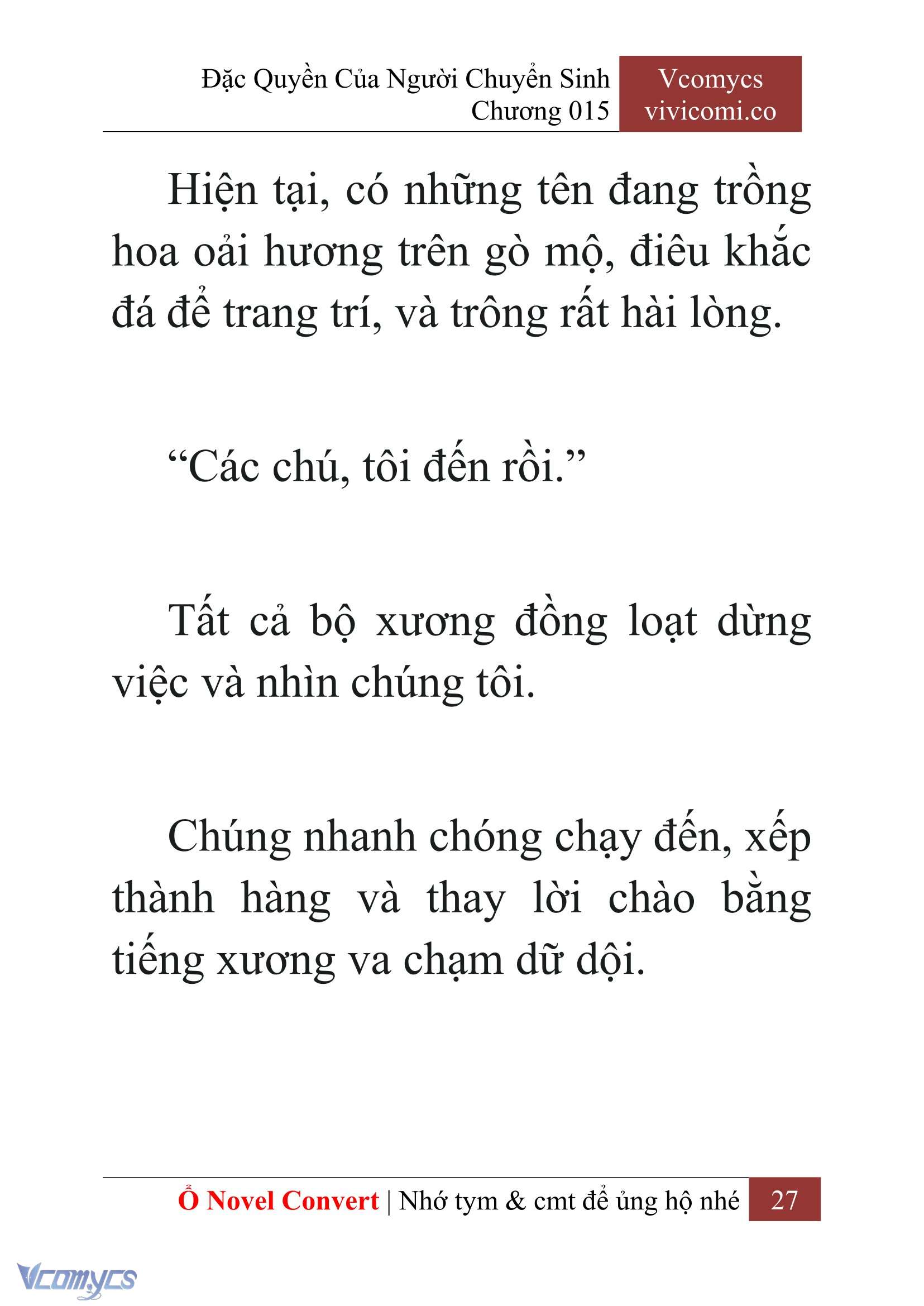[Novel] Đặc Quyền Của Người Chuyển Sinh Chapter 15 - Trang 30