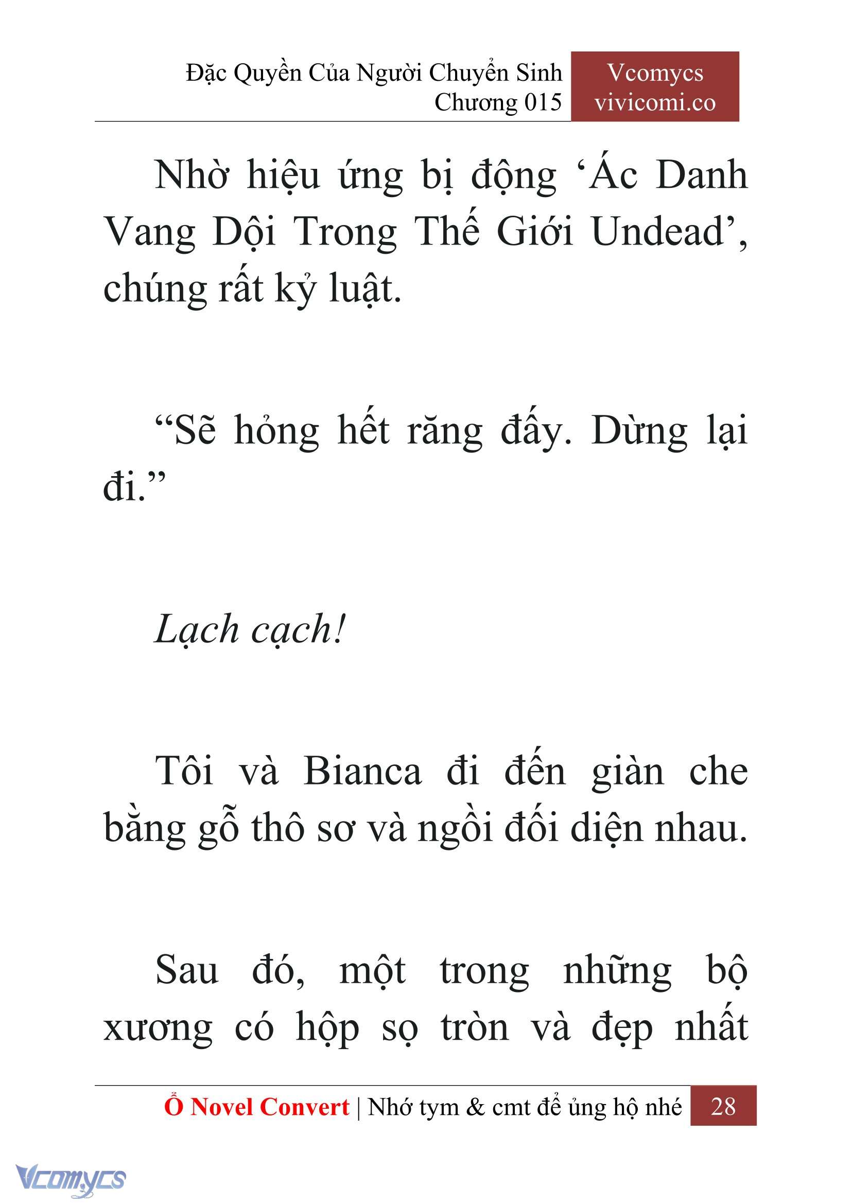 [Novel] Đặc Quyền Của Người Chuyển Sinh Chapter 15 - Trang 31