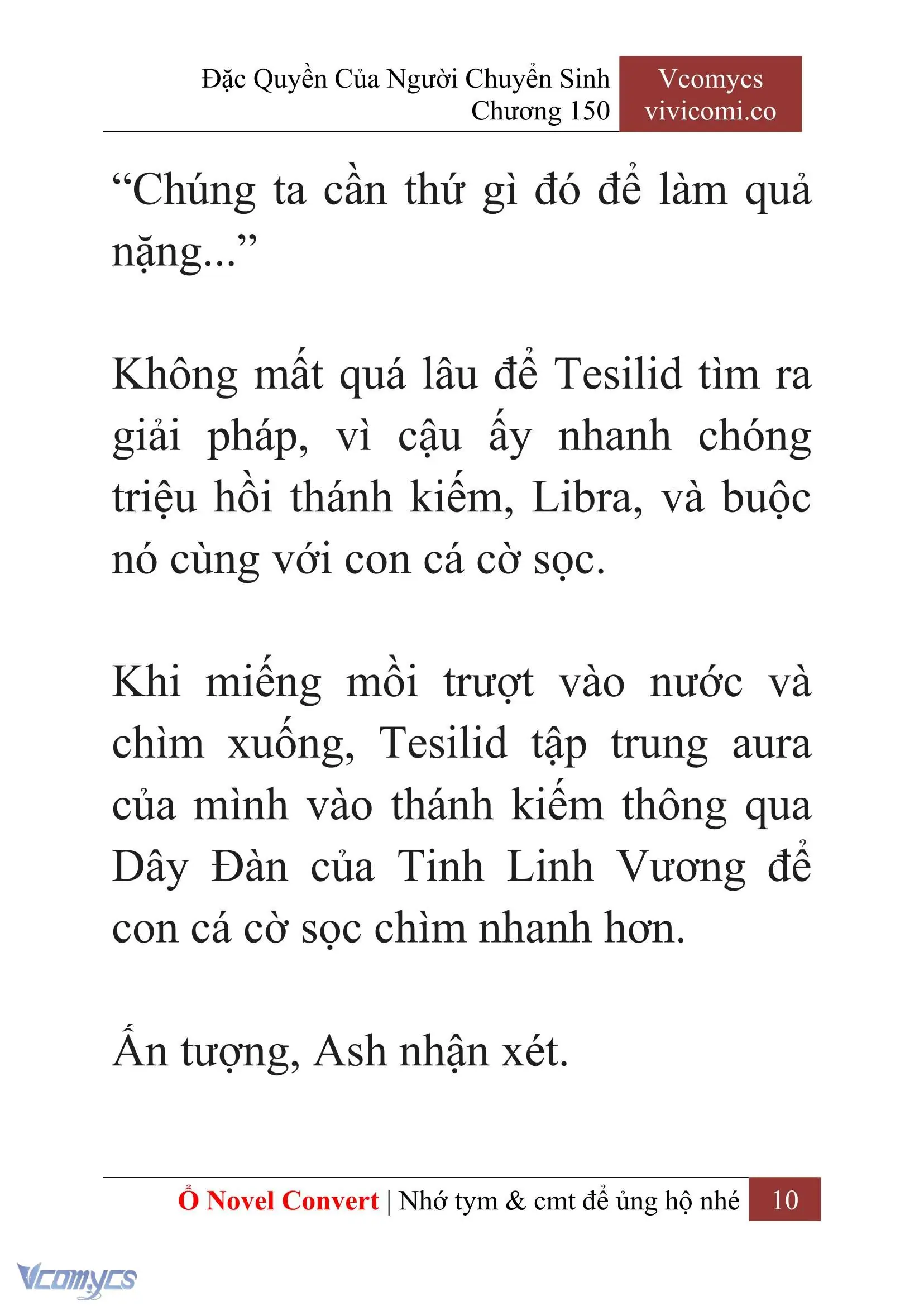[Novel] Đặc Quyền Của Người Chuyển Sinh Chapter 150 - Trang 13