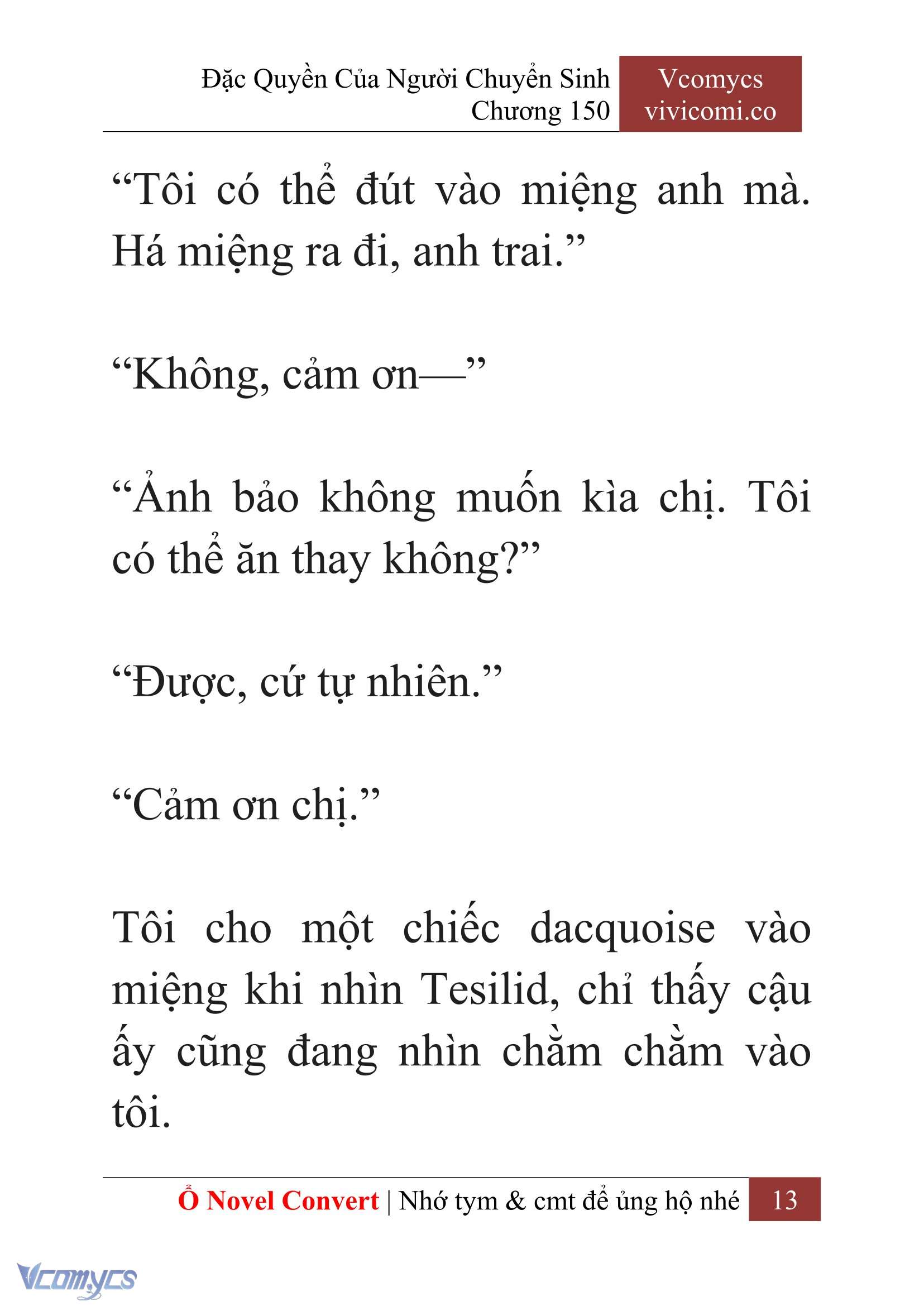 [Novel] Đặc Quyền Của Người Chuyển Sinh Chapter 150 - Trang 16