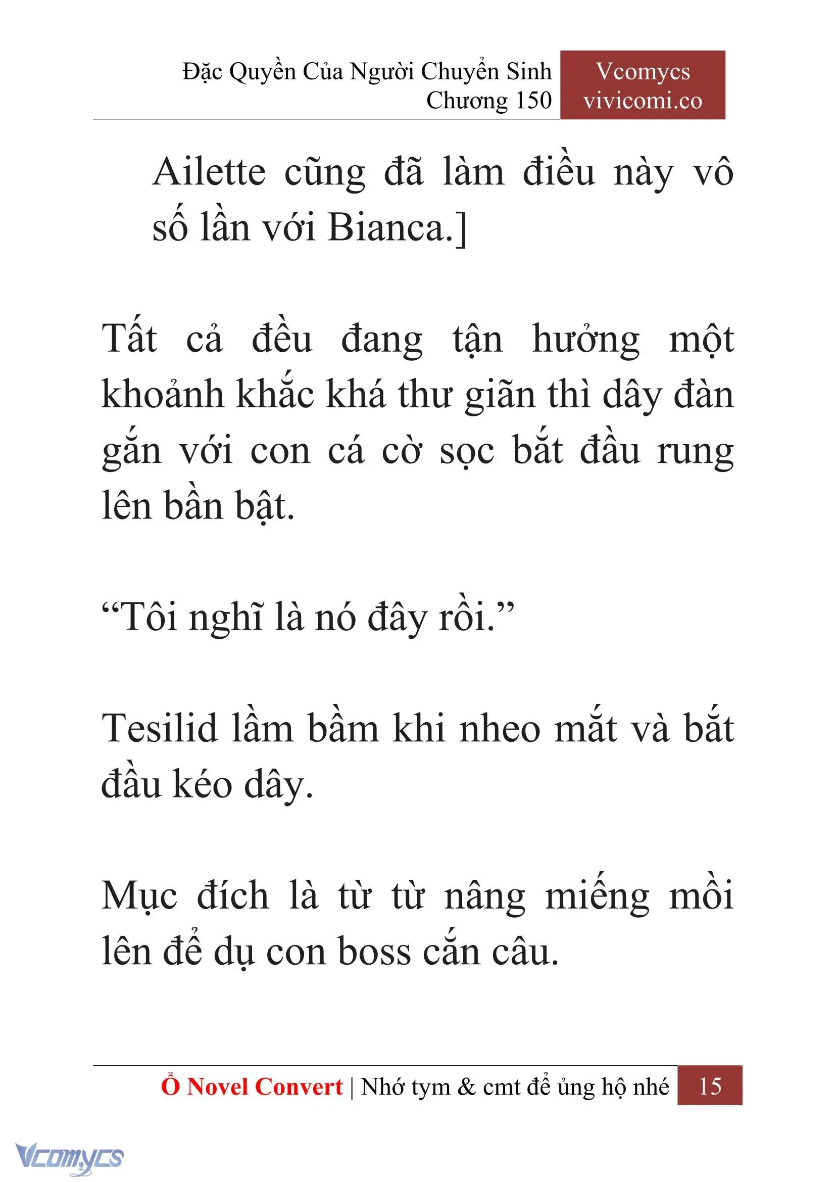 [Novel] Đặc Quyền Của Người Chuyển Sinh Chapter 150 - Trang 18