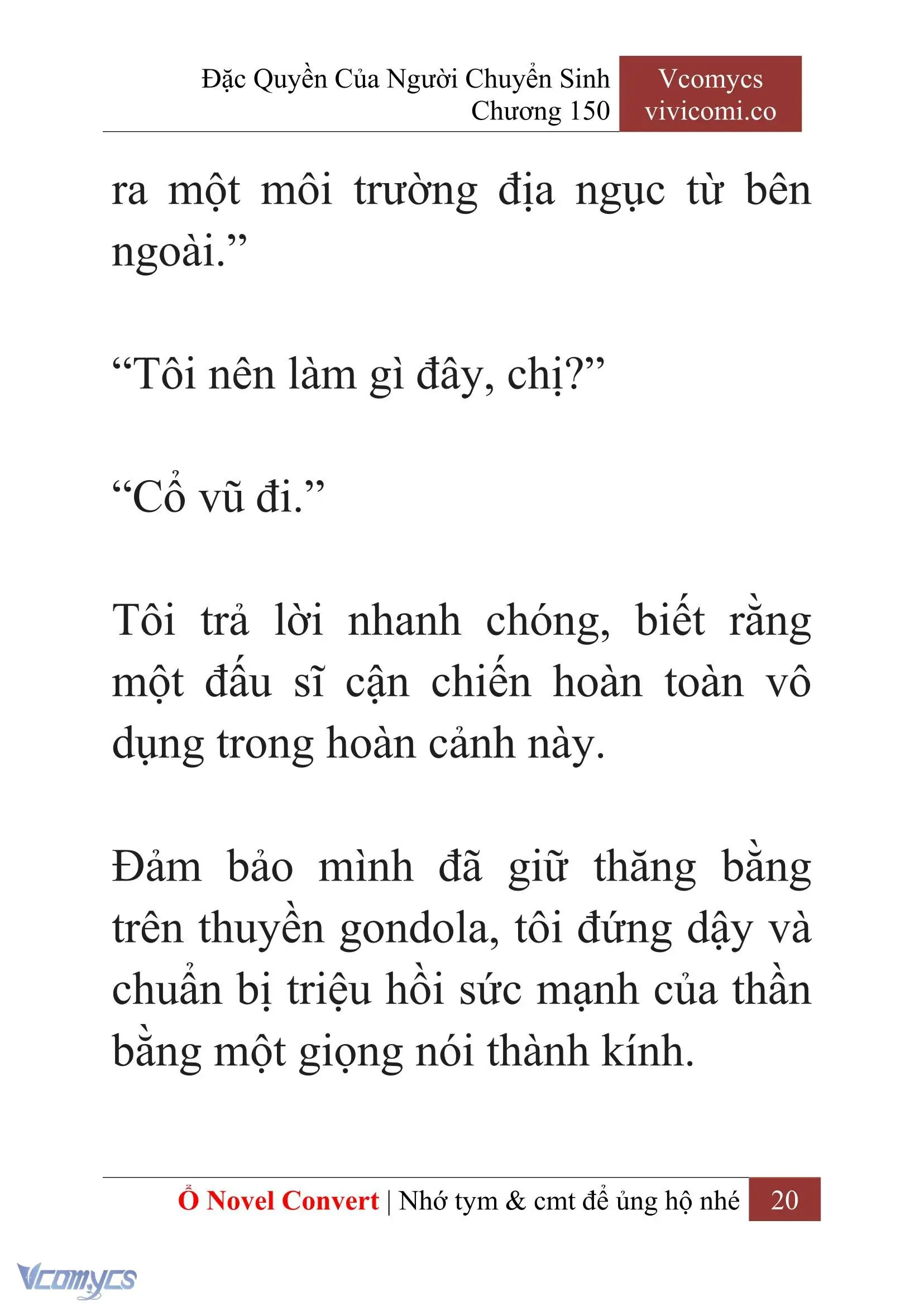 [Novel] Đặc Quyền Của Người Chuyển Sinh Chapter 150 - Trang 23