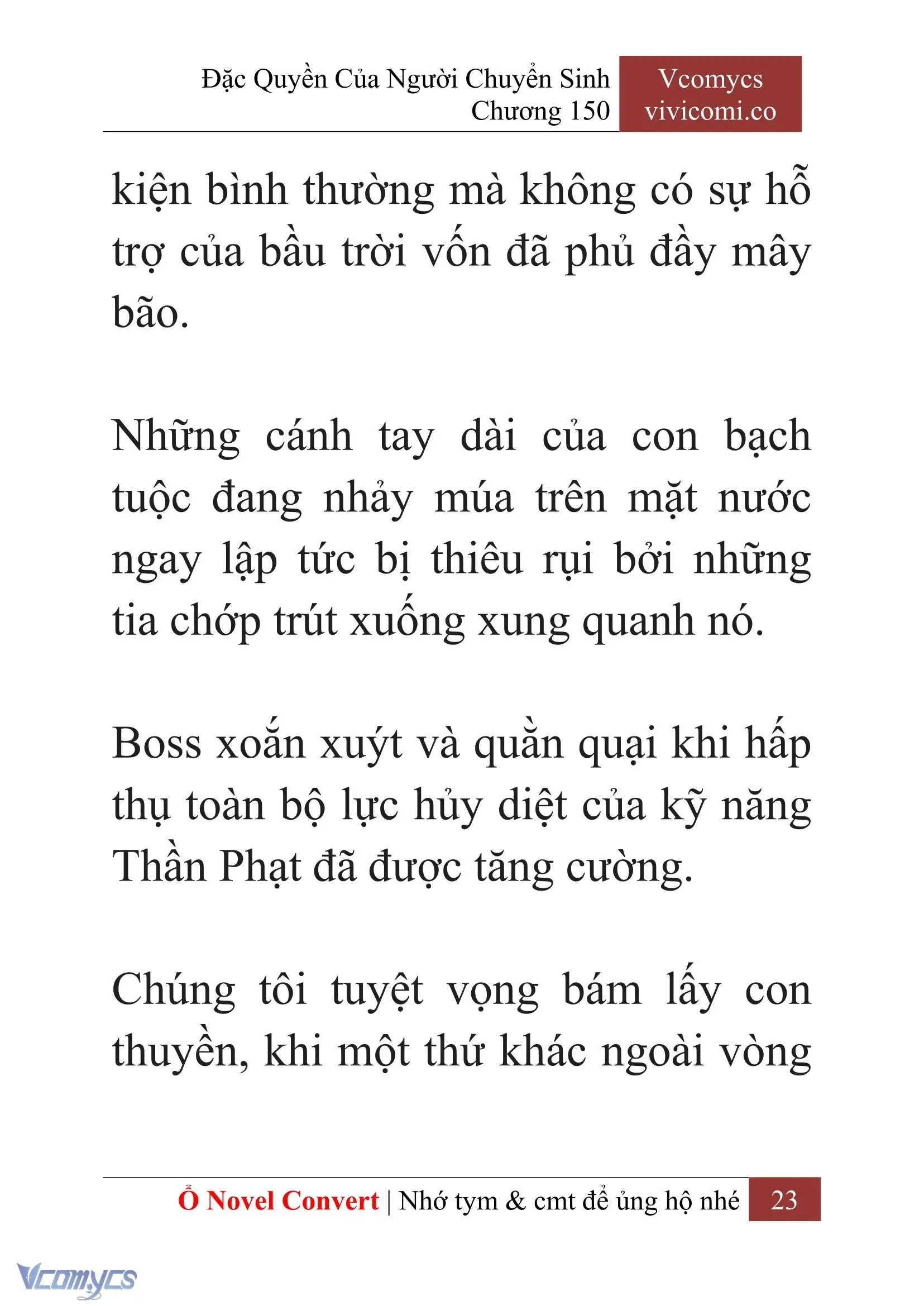 [Novel] Đặc Quyền Của Người Chuyển Sinh Chapter 150 - Trang 26