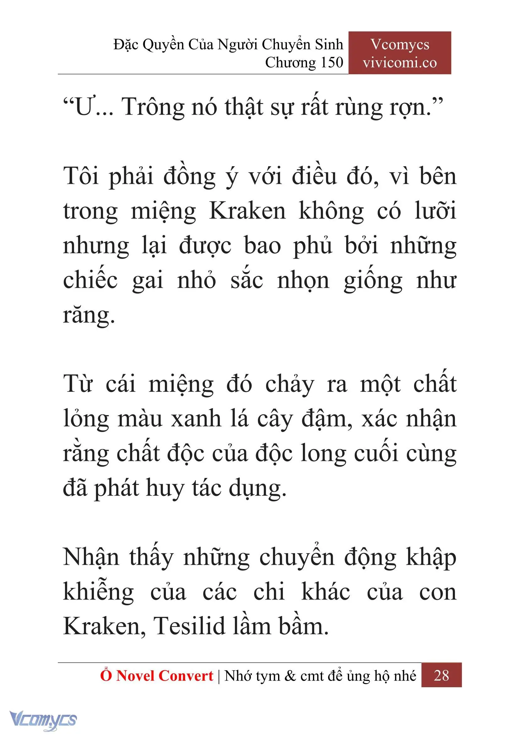 [Novel] Đặc Quyền Của Người Chuyển Sinh Chapter 150 - Trang 31