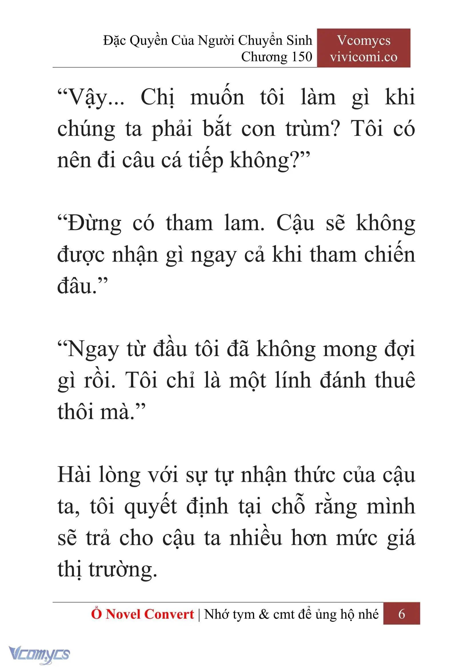 [Novel] Đặc Quyền Của Người Chuyển Sinh Chapter 150 - Trang 9