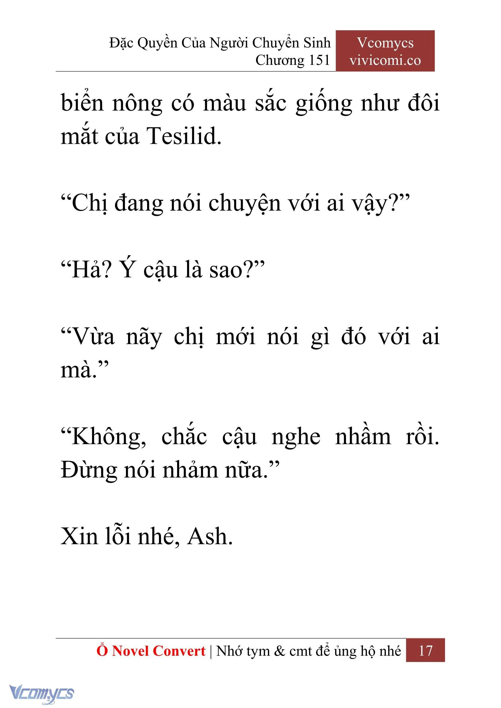 [Novel] Đặc Quyền Của Người Chuyển Sinh Chapter 151 - Trang 20