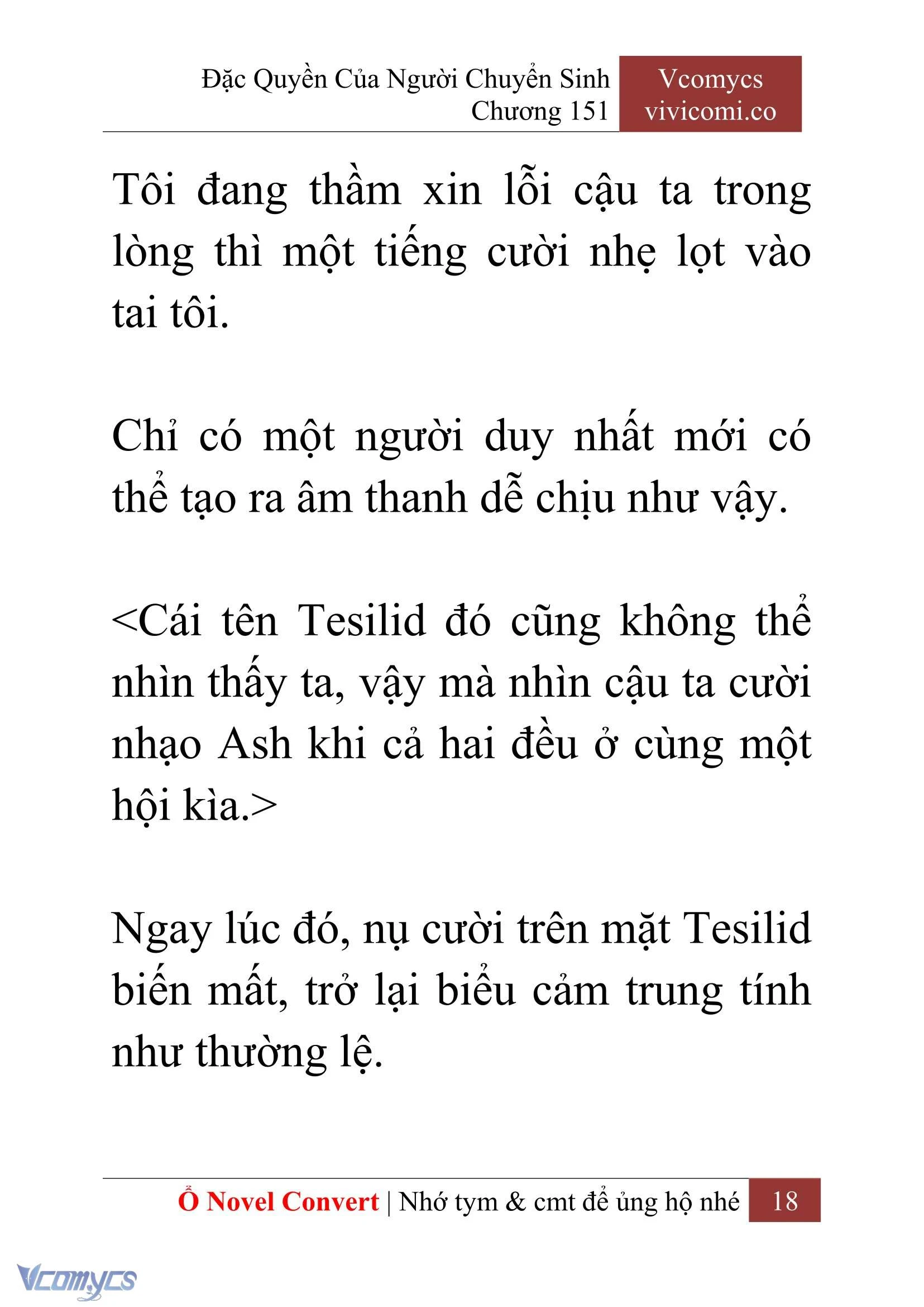 [Novel] Đặc Quyền Của Người Chuyển Sinh Chapter 151 - Trang 21